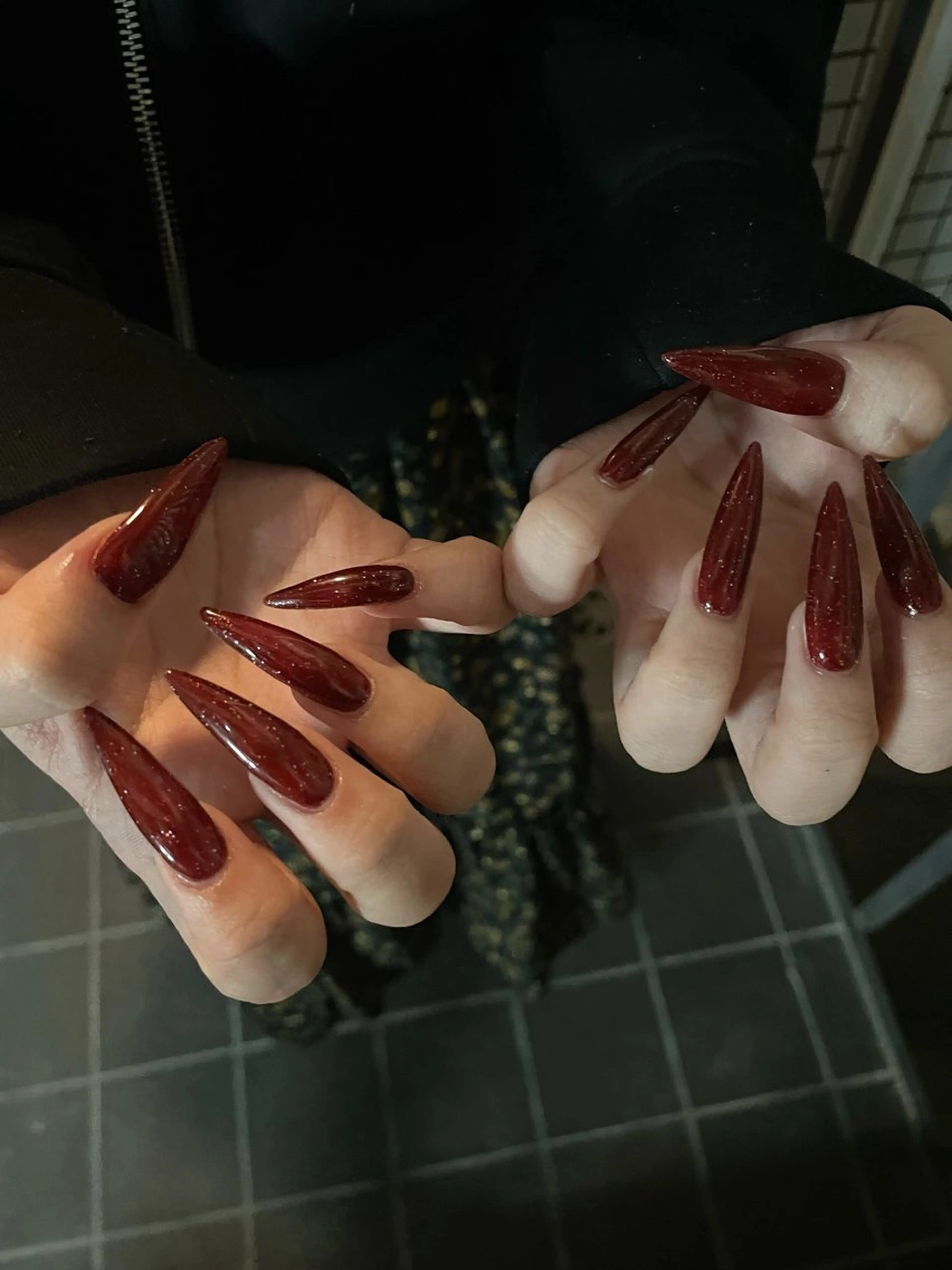 ネイル ハンドネイル ひめか🫁 推し概念・個性派のネイルデザイン