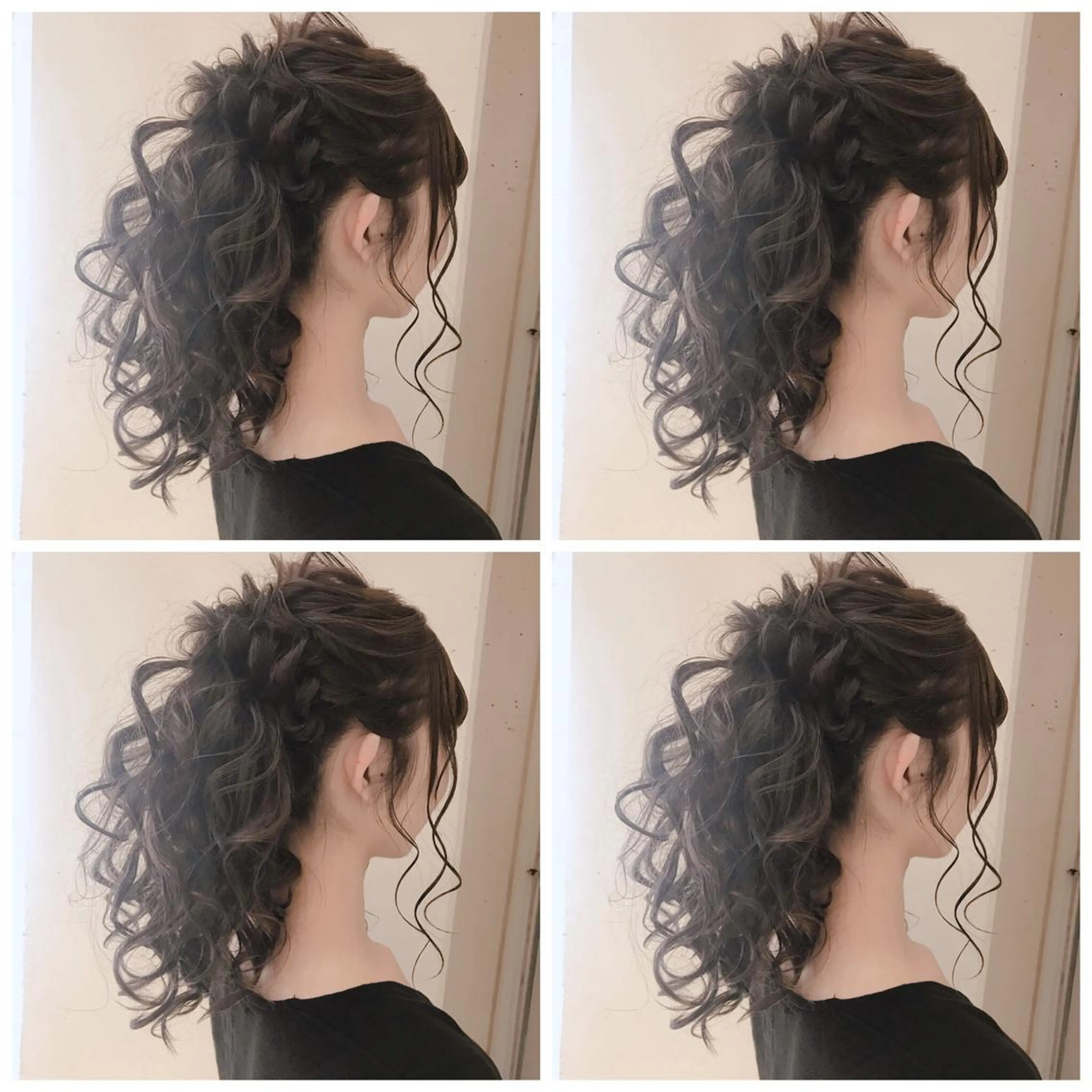 ロング ヘアアレンジ ヘアセット chic.🍋 Kirariのヘアスタイル