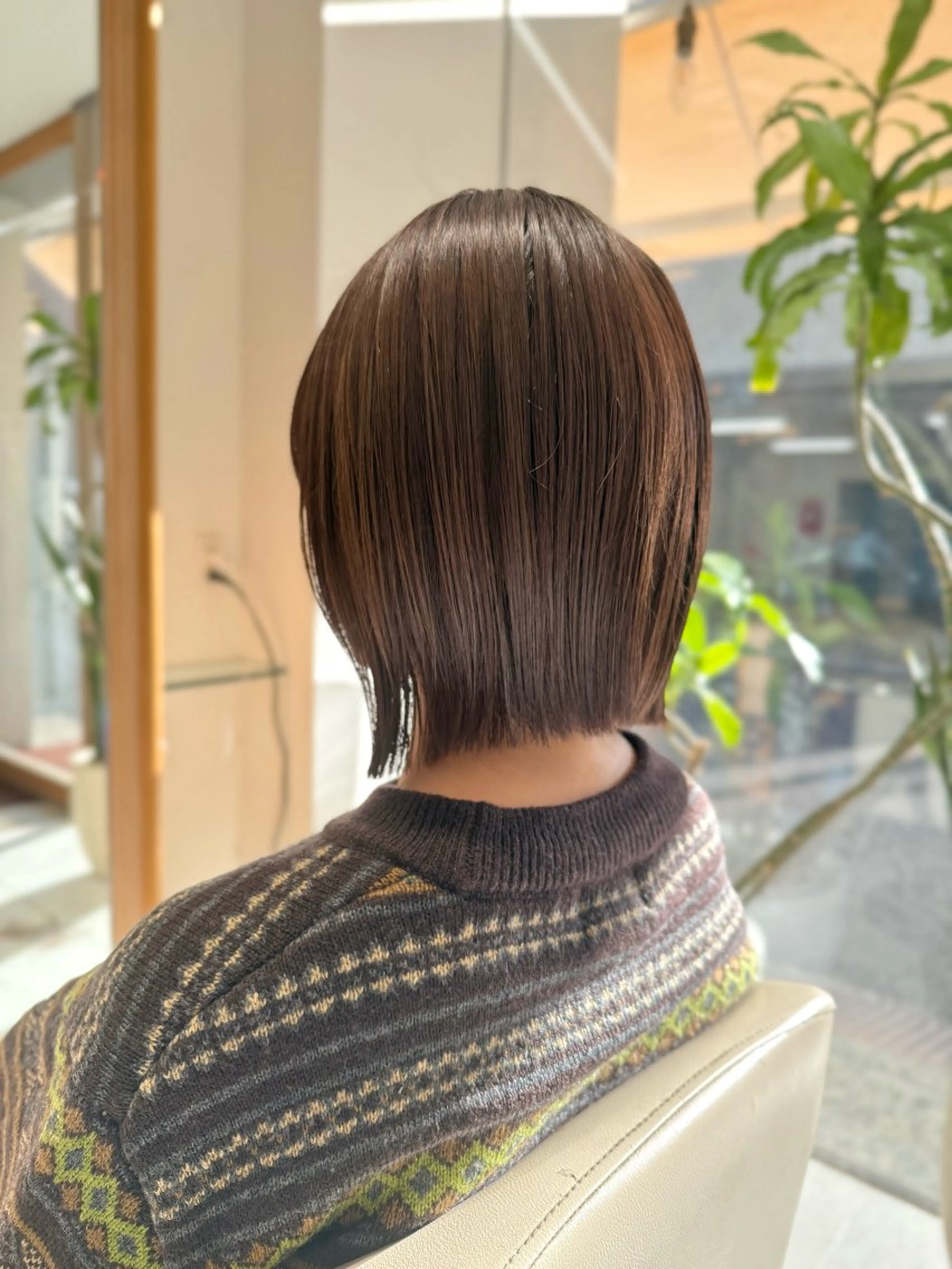 ショート カラー ヘアカラー 安永 涼のヘアスタイル