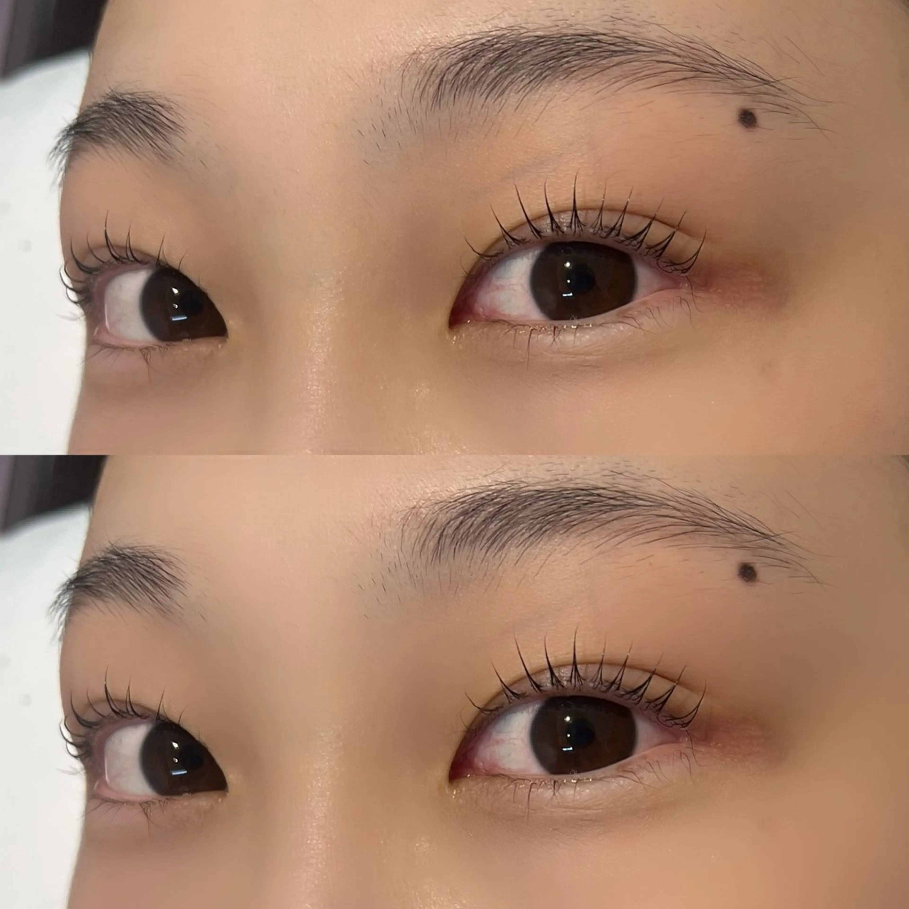 マツエク・マツパ 一重×まつ毛パーマ 千葉 葵生のマツエク・マツパデザイン