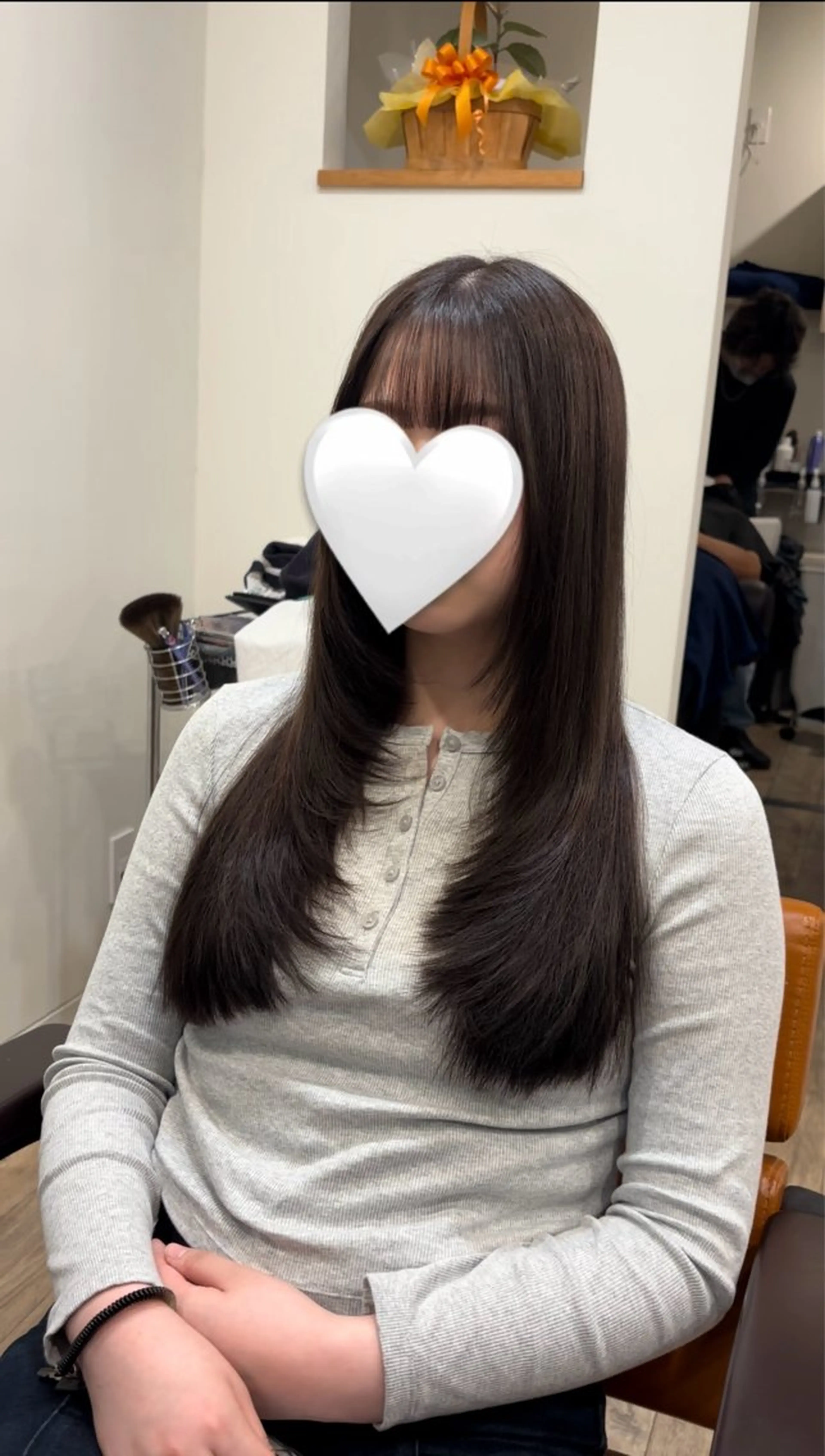 ロング カット トリートメント レイヤーカット🫧艶 カラー/LILICAのヘアスタイル