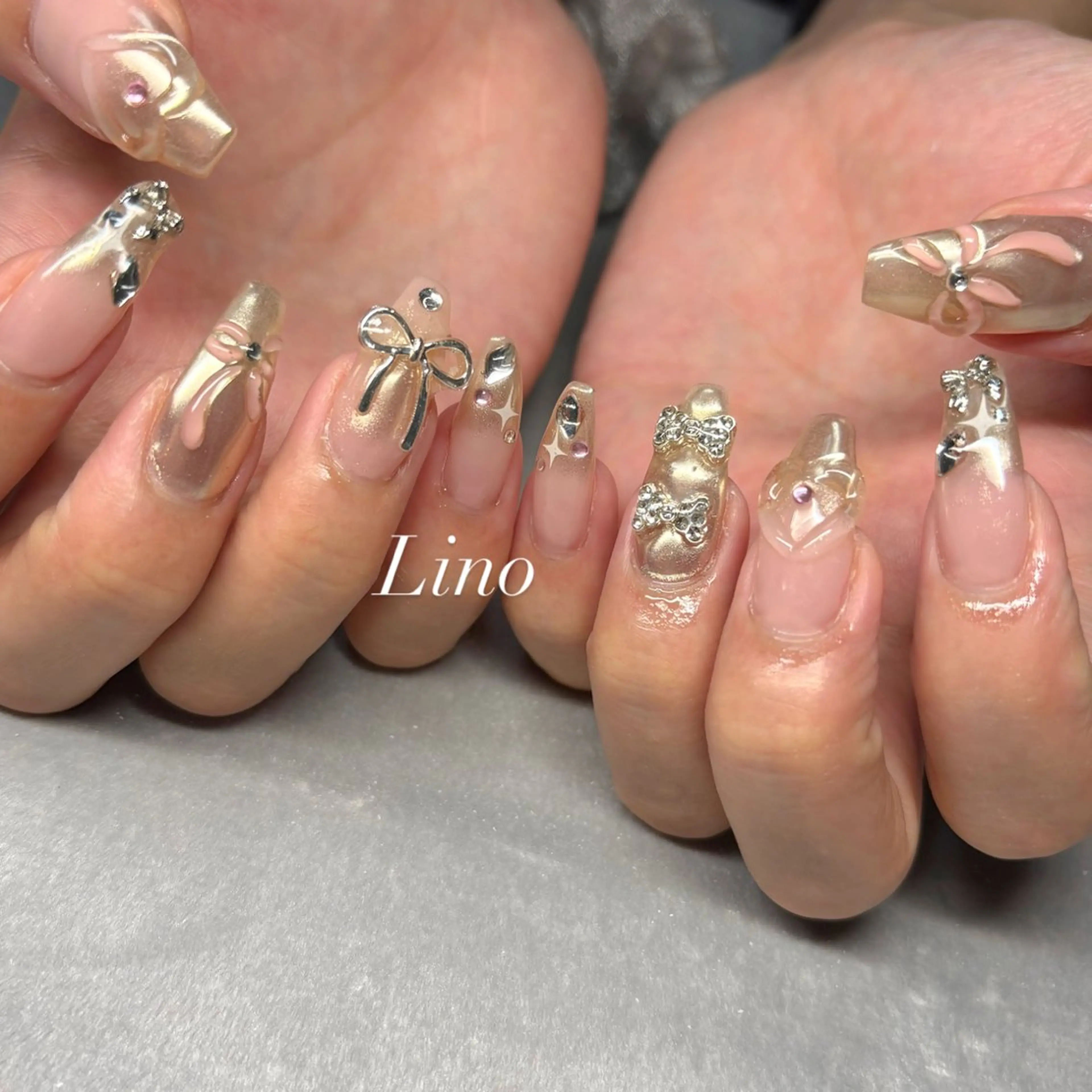 ネイル ハンドネイル ネイルサロンLino所属・Shibata Mamiのネイルデザイン