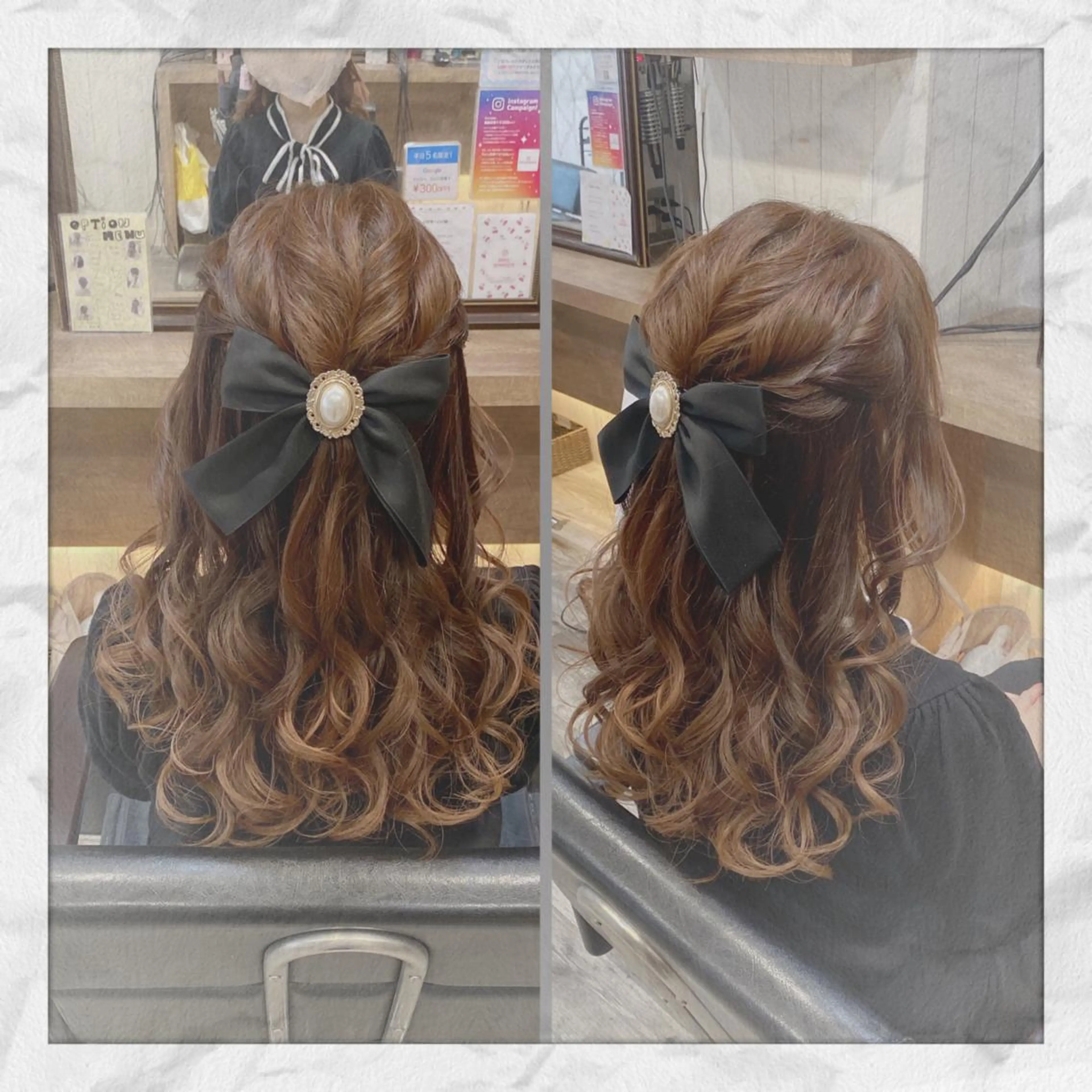 ロング ヘアアレンジ ヘアセット ヘアセット/着付け 𓇼 松本 夏美𓇼のヘアスタイル