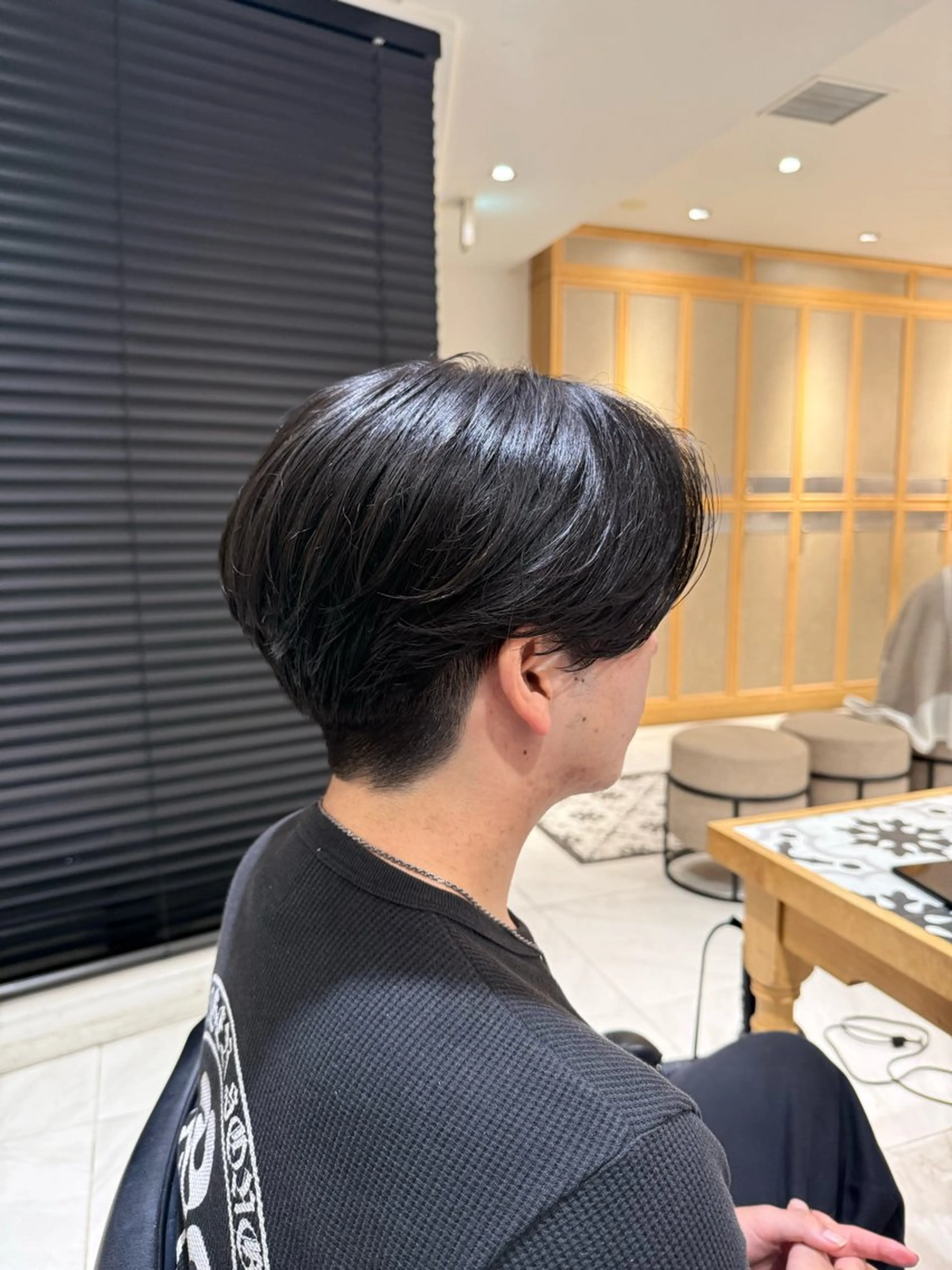 ショート メンズ カット 艶カラー/縮毛矯正 🫧terukaのヘアスタイル