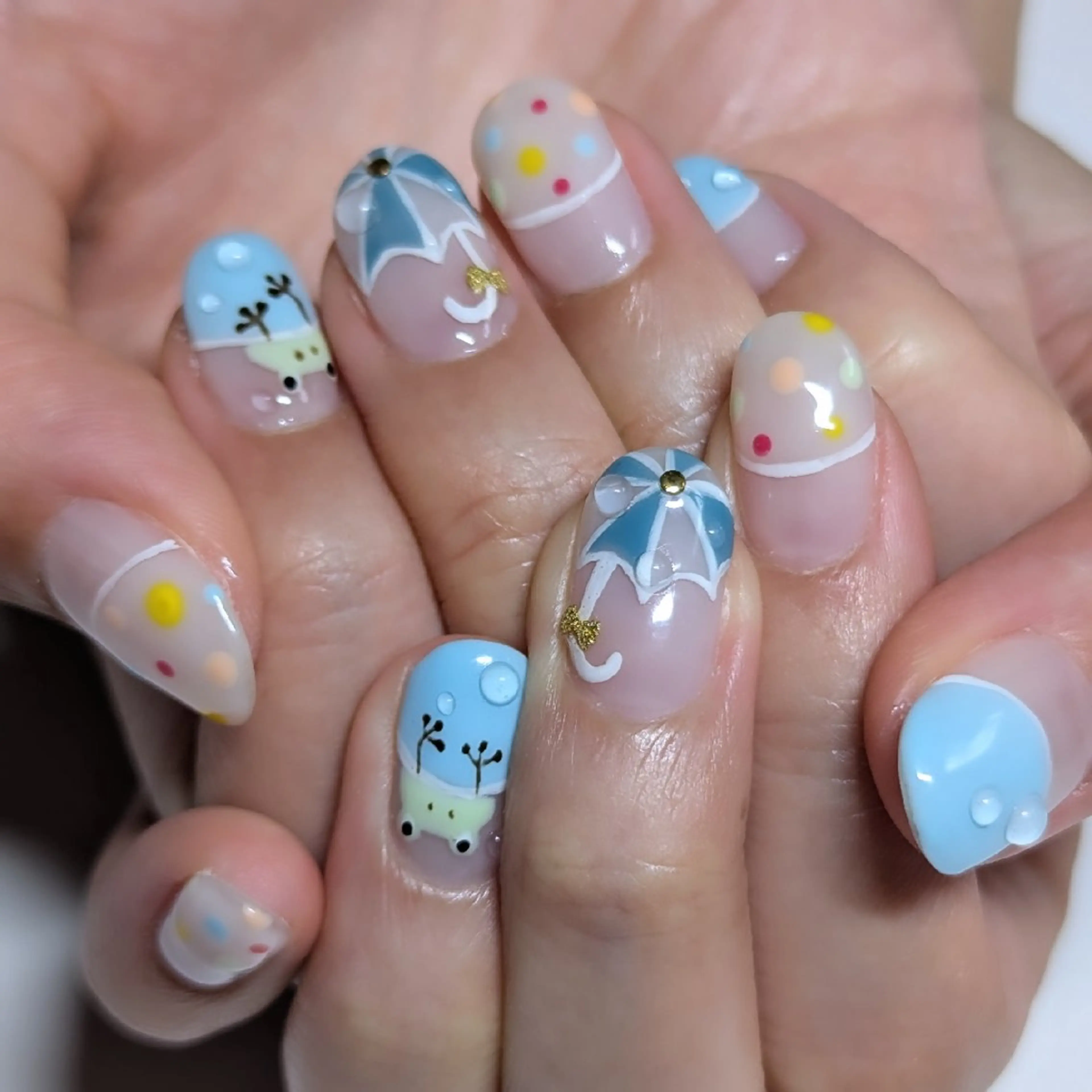 ネイル 長さ出し ハンドネイル KANON所属・☆ KANON☆のネイルデザイン