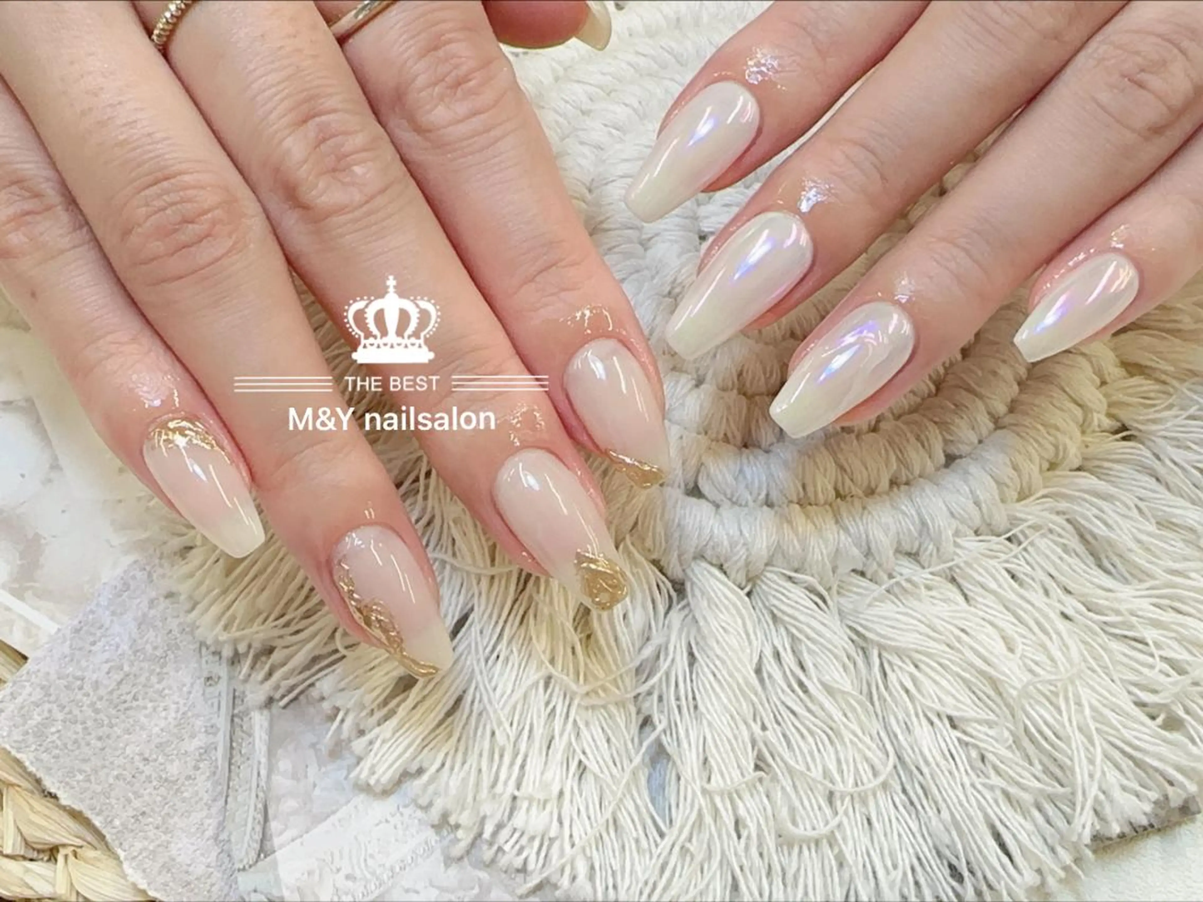 ネイル ミラーネイル スカルプネイル ハンドネイル ハンドケア M&Y nail Salon 新宿店のネイルデザイン