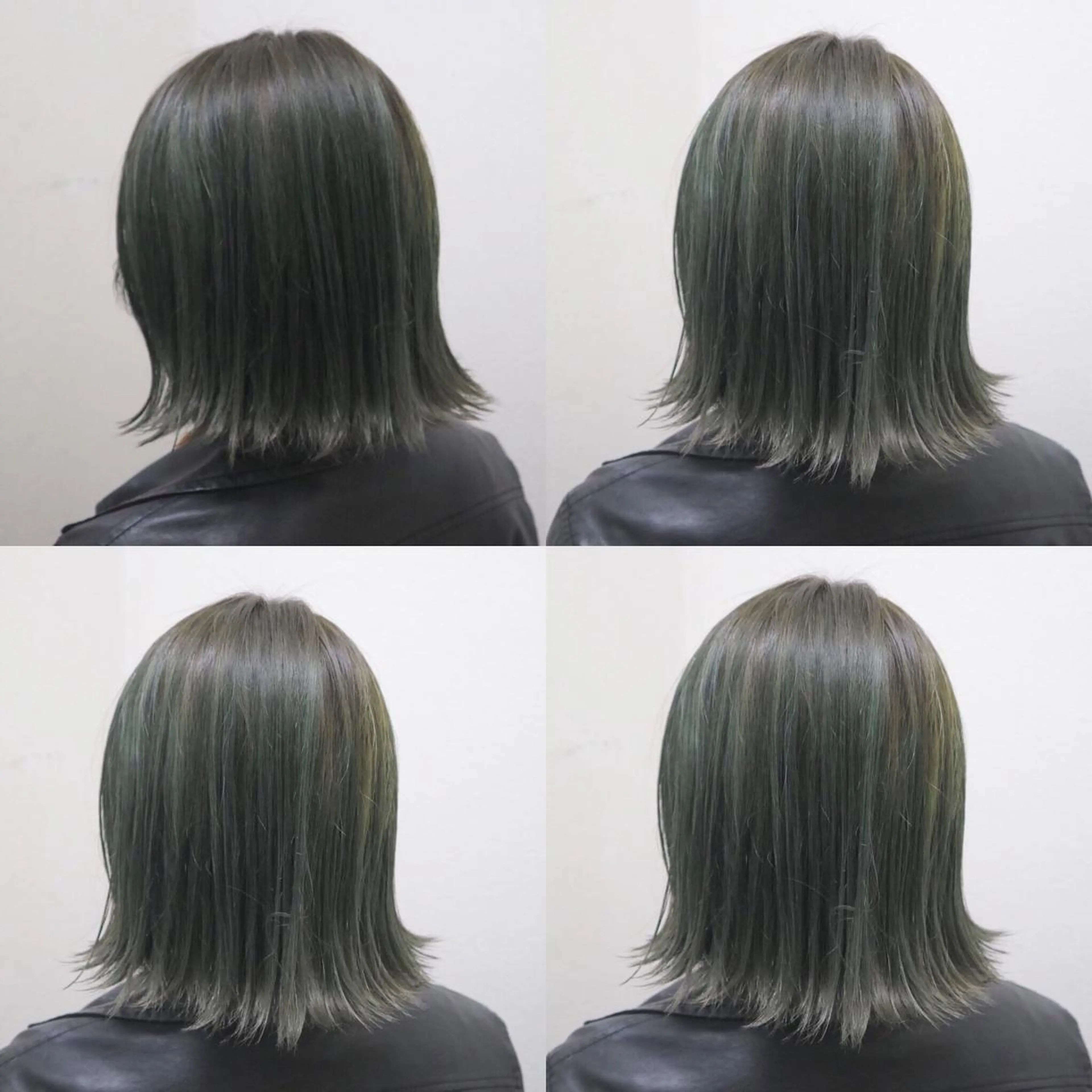 ショート カラー ブリーチ 透明感カラー 外ハネヘア JIL BLAN 京都のヘアスタイル