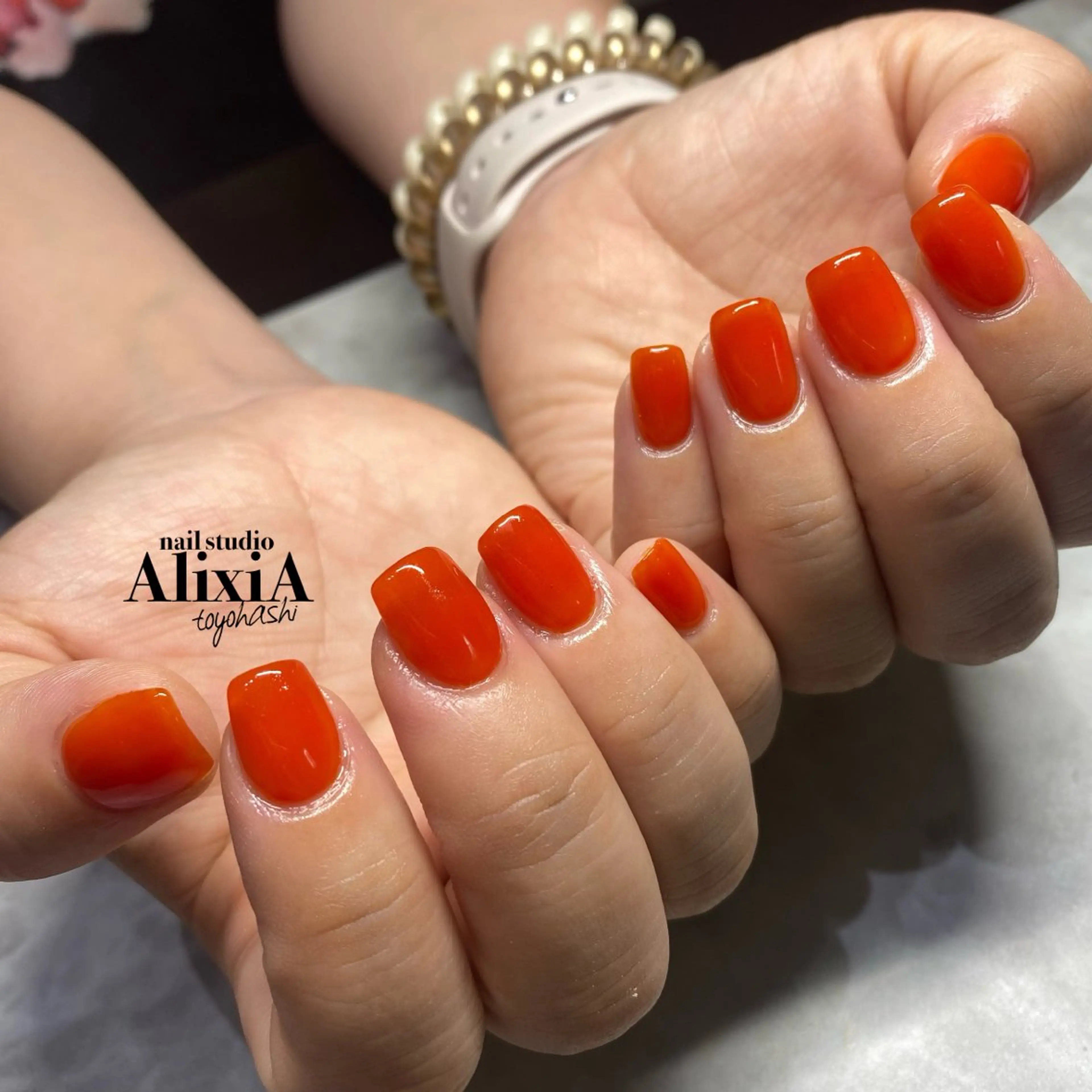 ネイル ハンドネイル AlixiA   nail studio所属・AlixiA ゆみのネイルデザイン