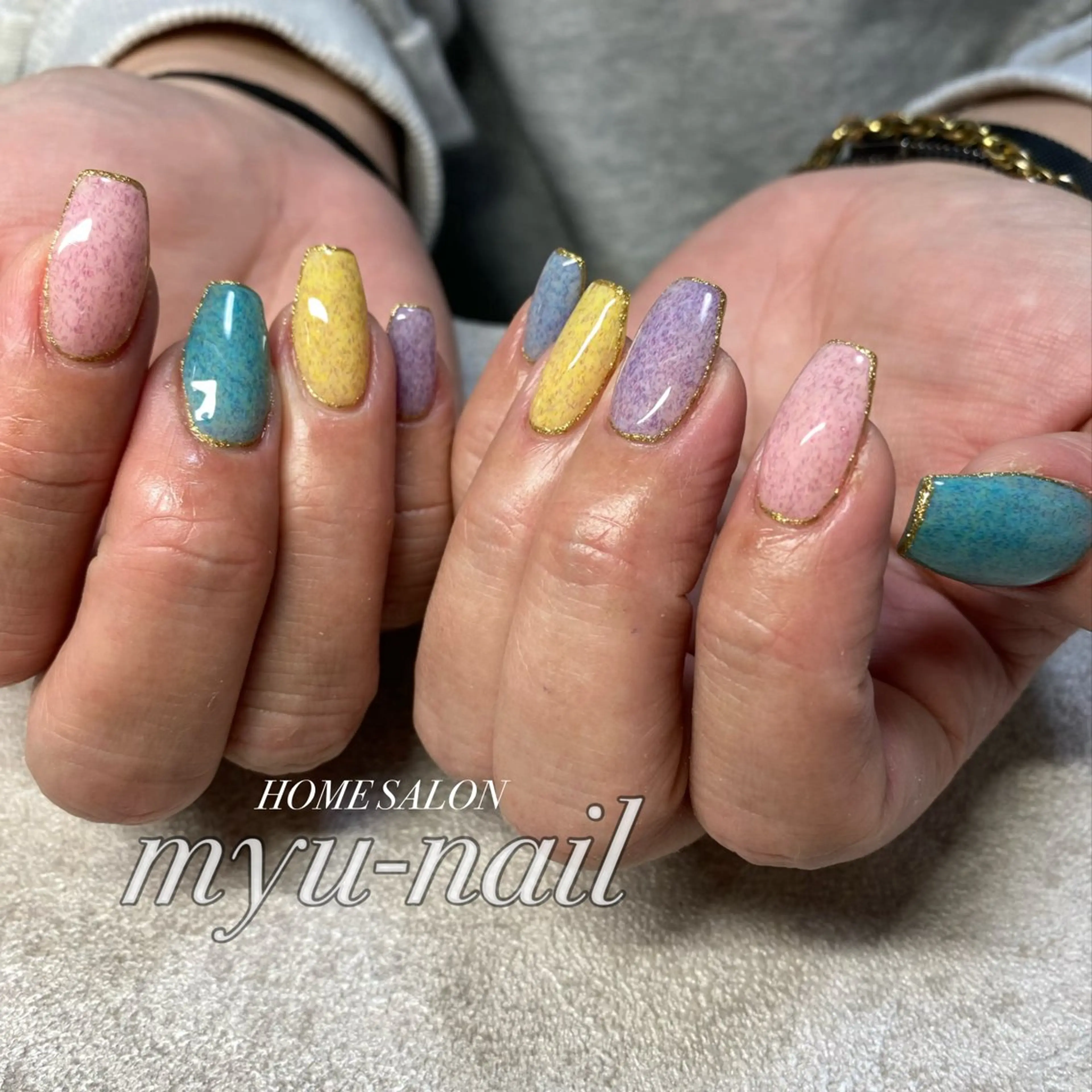 ネイル ホームサロン myu-nailのネイルデザイン