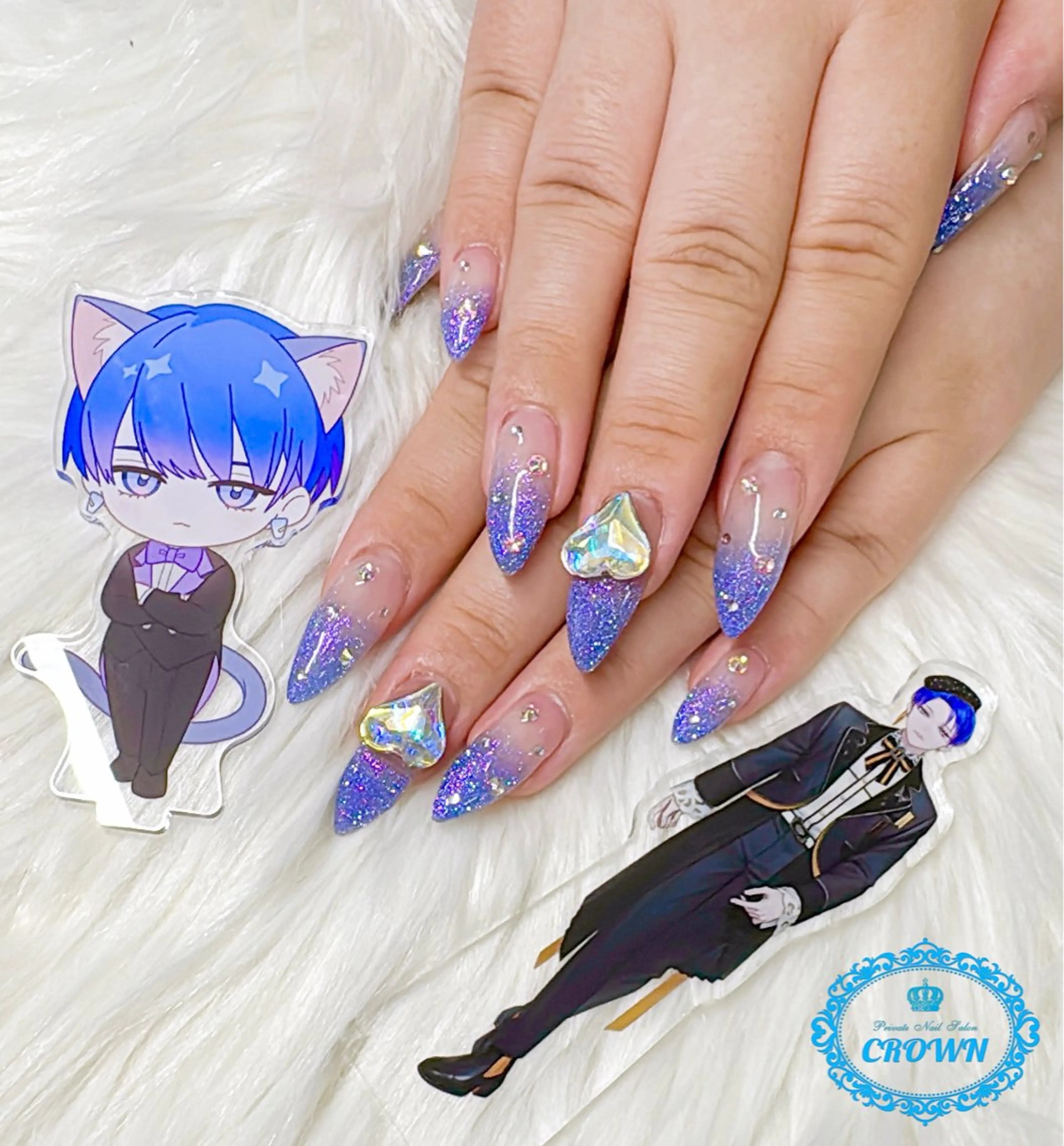 ネイル CROWN プライベートサロンのネイルデザイン