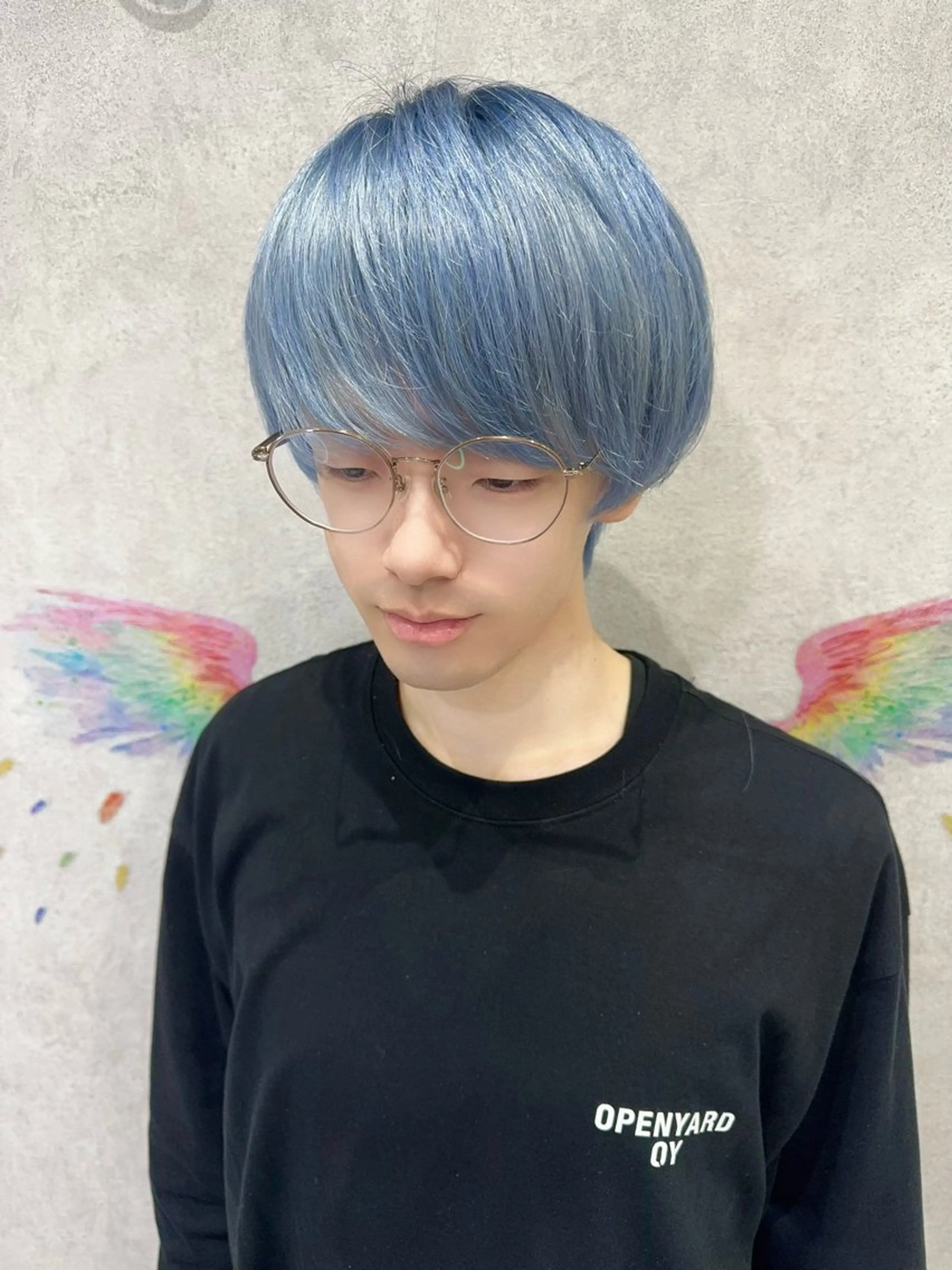 《メンズ限定》✂️🌈カット＋ブリーチ＋カラー🌈✂️￥15000→￥10900の写真