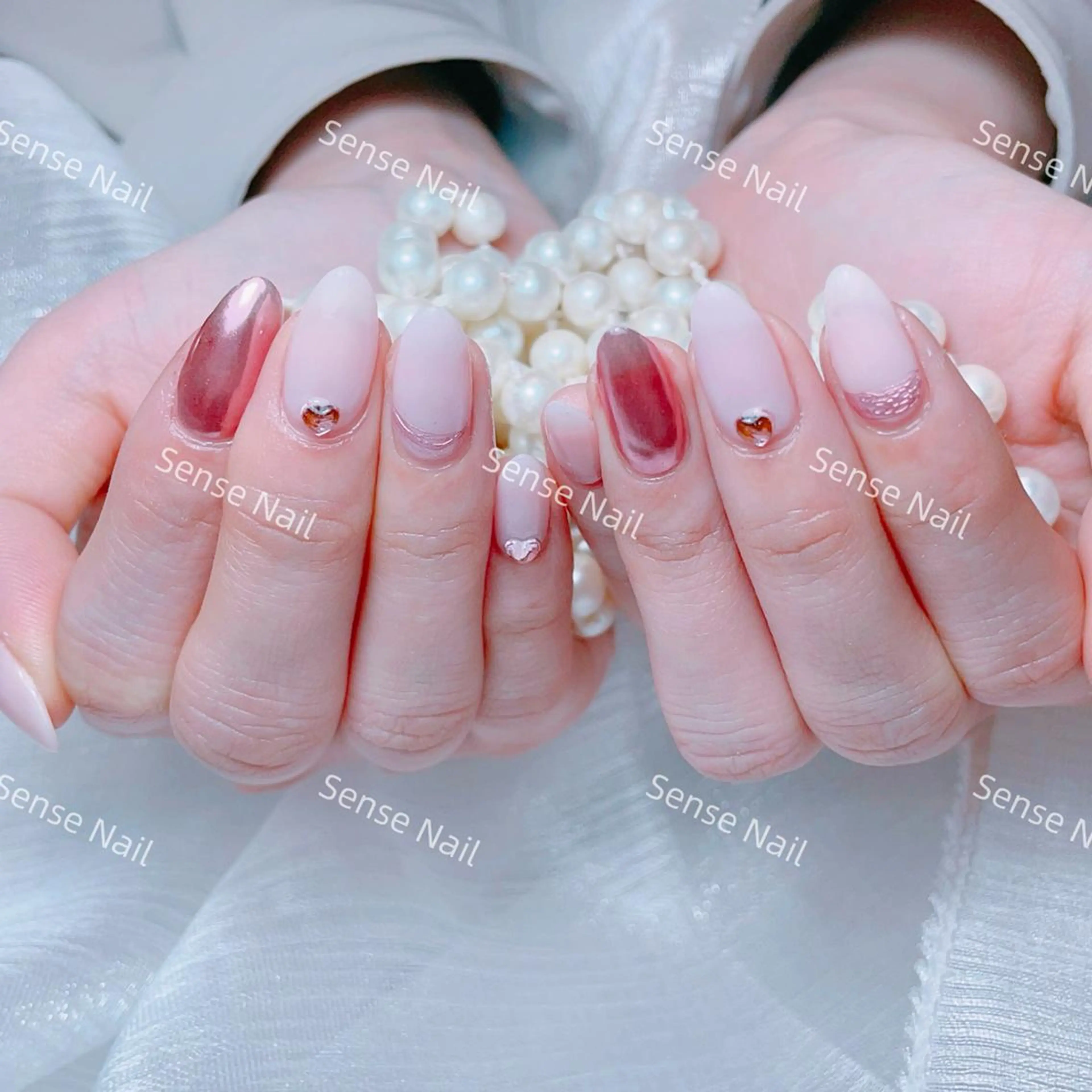 ネイル ハンドネイル ハンドケア 🎀Sense Nail渋谷店🎀のネイルデザイン