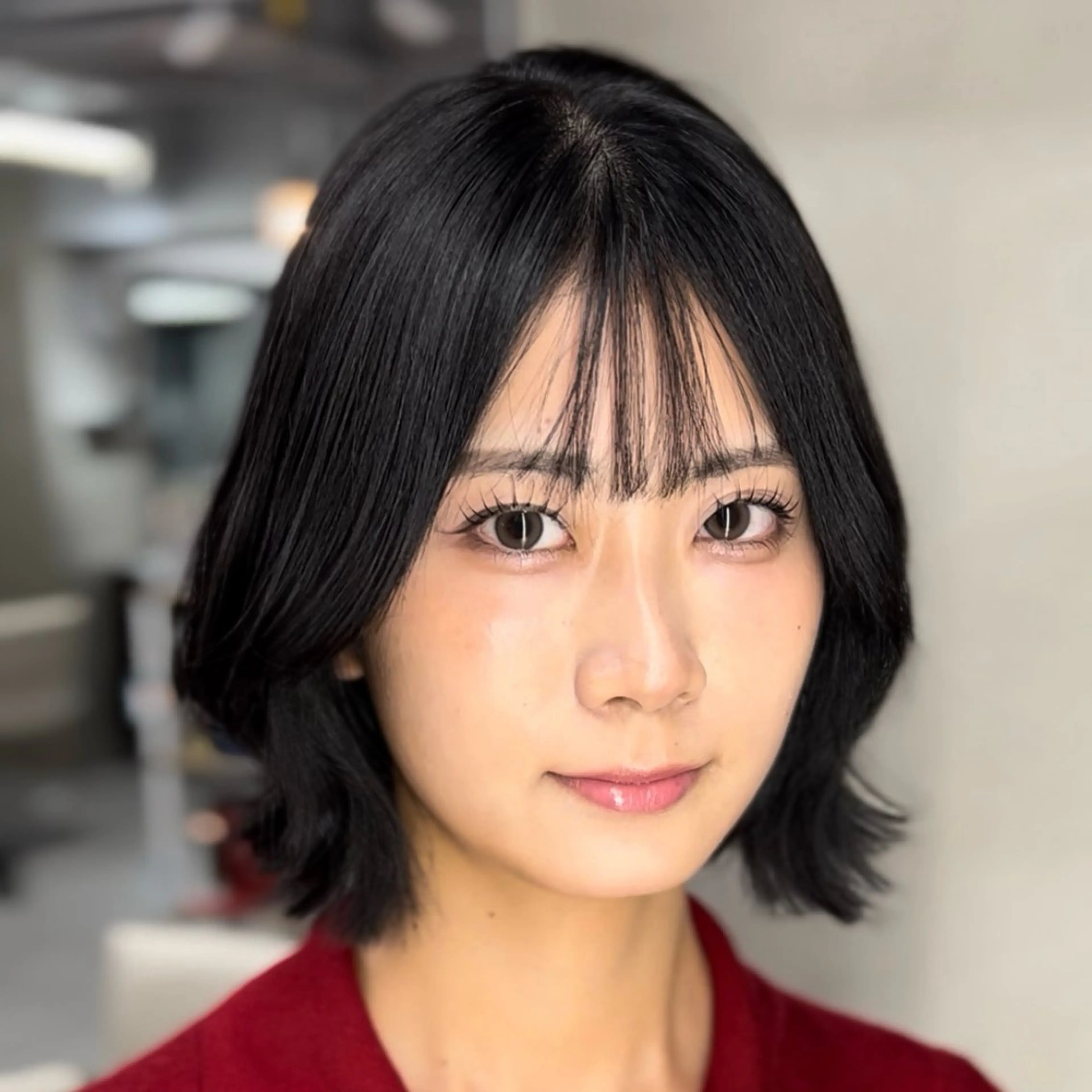 ショート カット ヘアカラー トリートメント 阿倍野/髪質改善 /縮毛矯正/坪田幸広のヘアスタイル