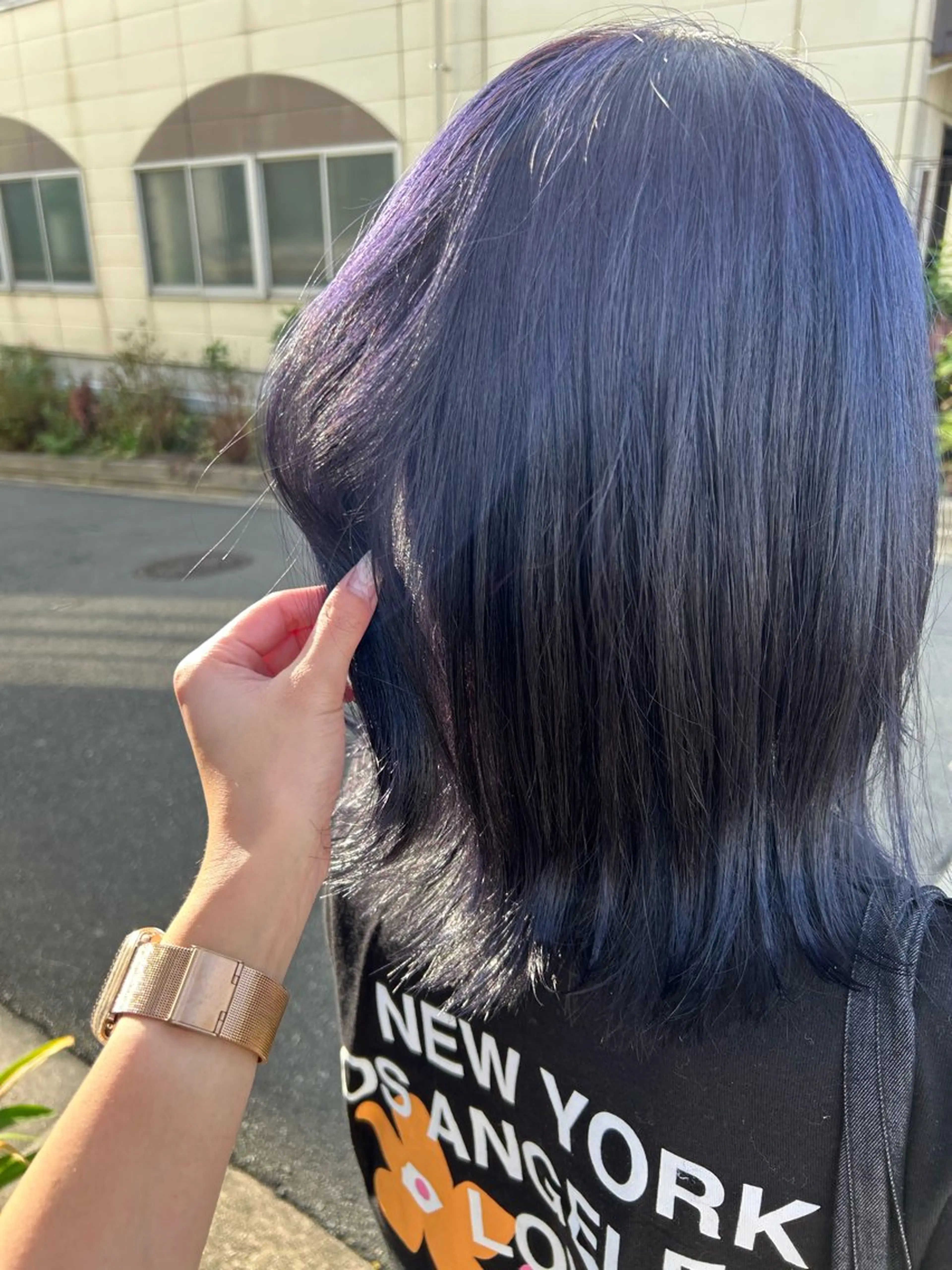 セミロング カラー ラベンダーカラー カット ヘアカラー トリートメント 艶カラー/耳つぼ/ 浴衣着付け/渡辺奈緒のその他イメージ