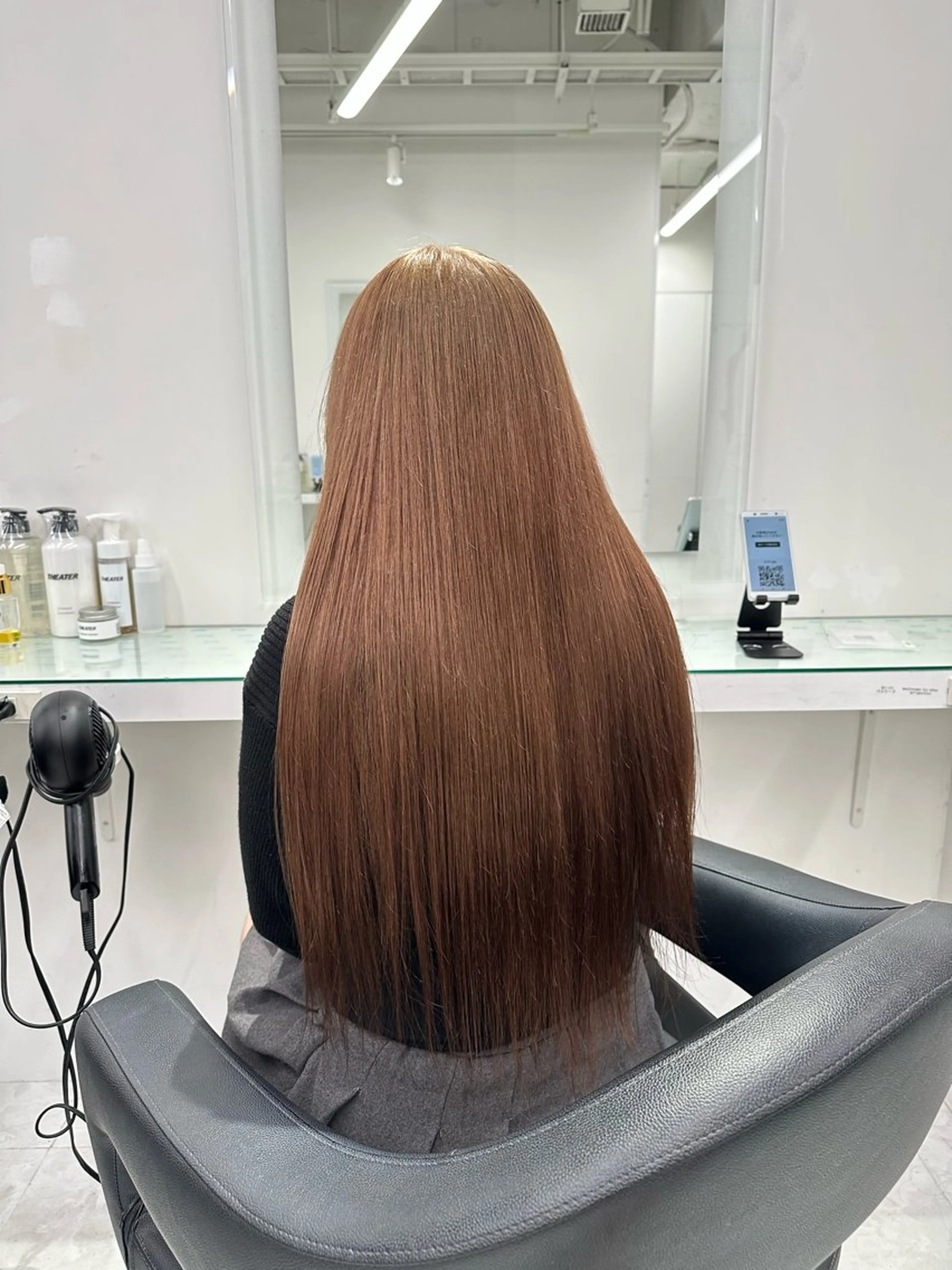 ロング カラー ヘアカラー トリートメント ヘッドスパ ヘアセット ❄最強かわいいカラー ❄️MINA❄️のヘアスタイル