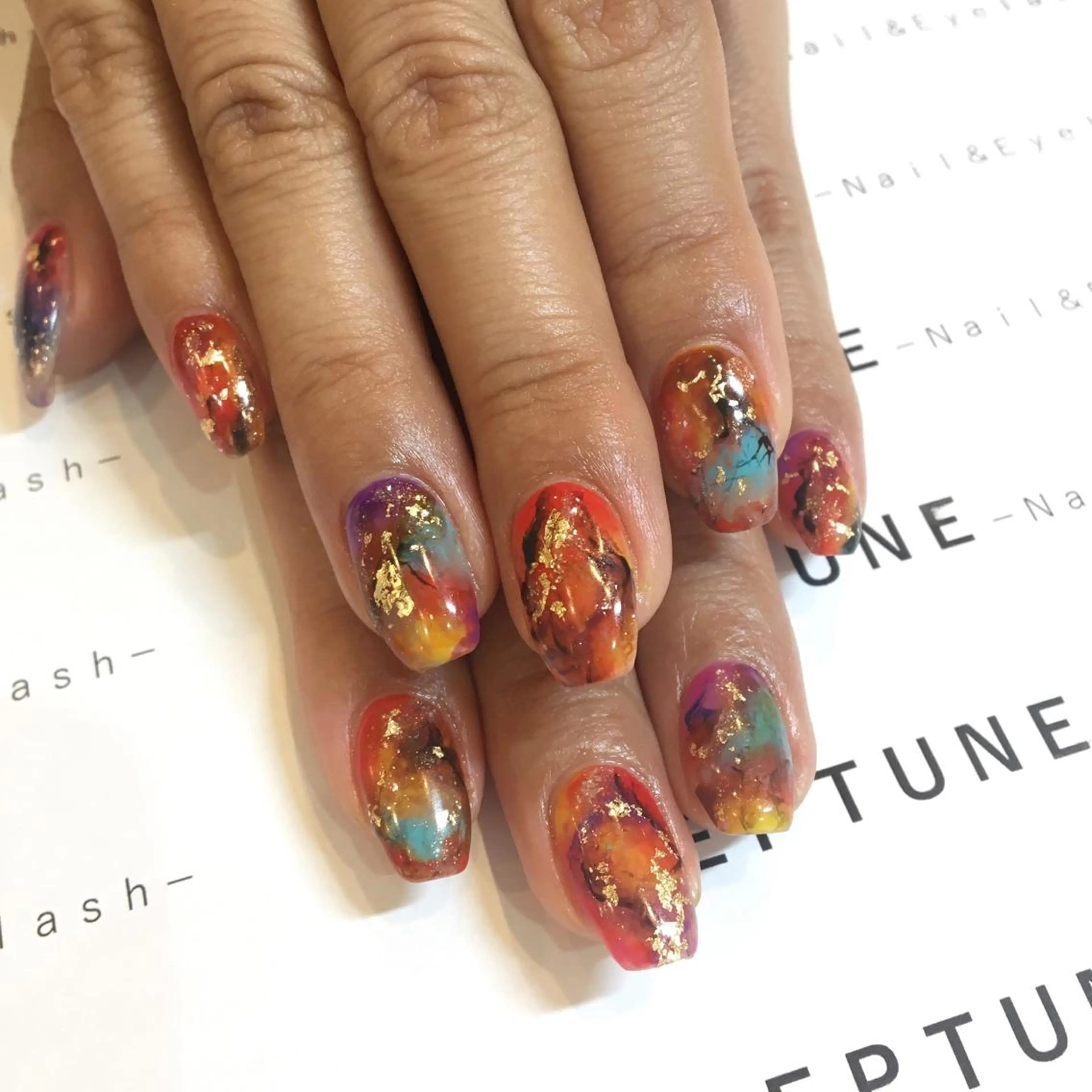 ネイル ニュアンスネイル Nailsalon Charis.yuのネイルデザイン