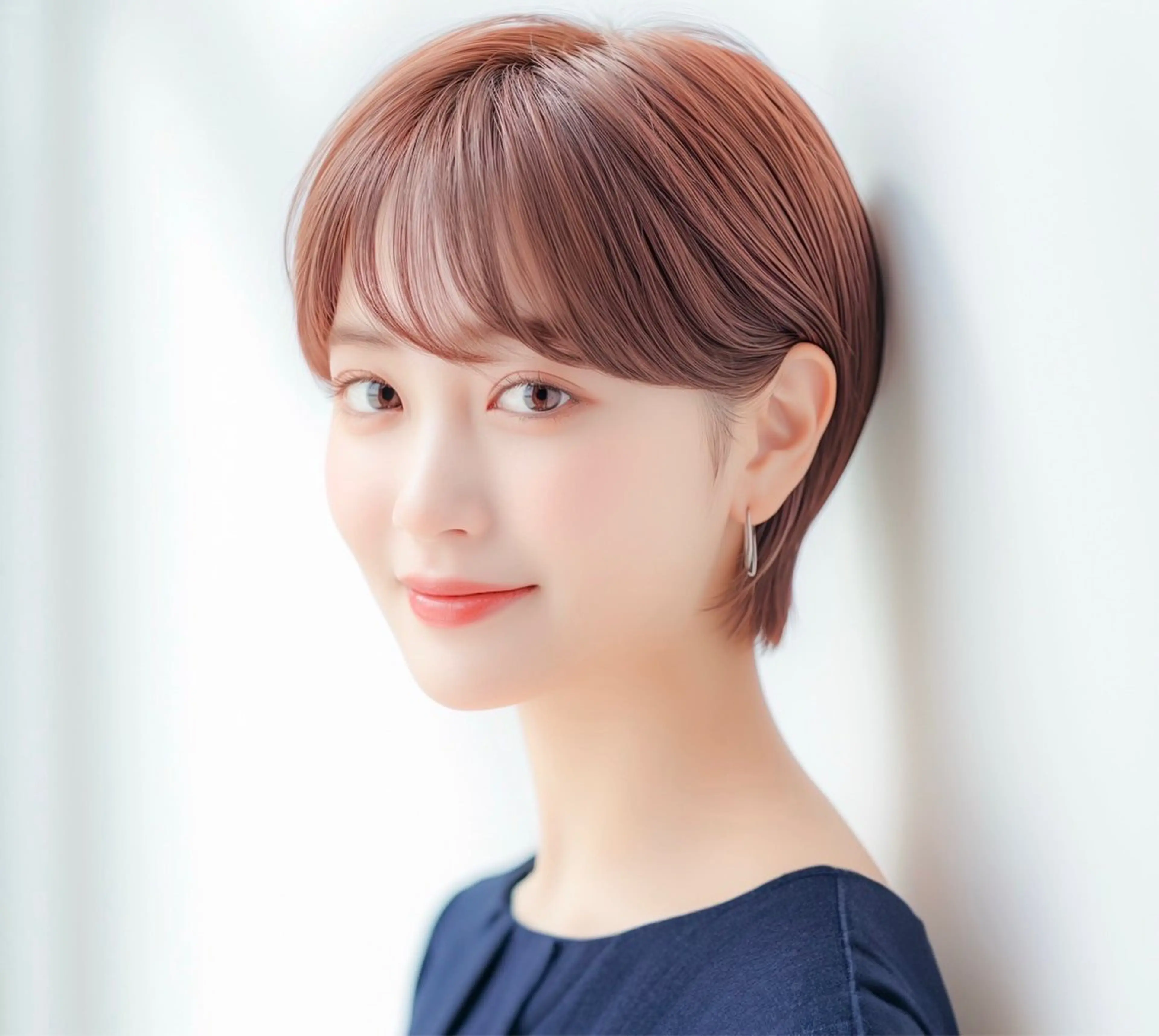 ショート カラー カット ヘアカラー トリートメント 似合わせカット得意 仁井亮のヘアスタイル
