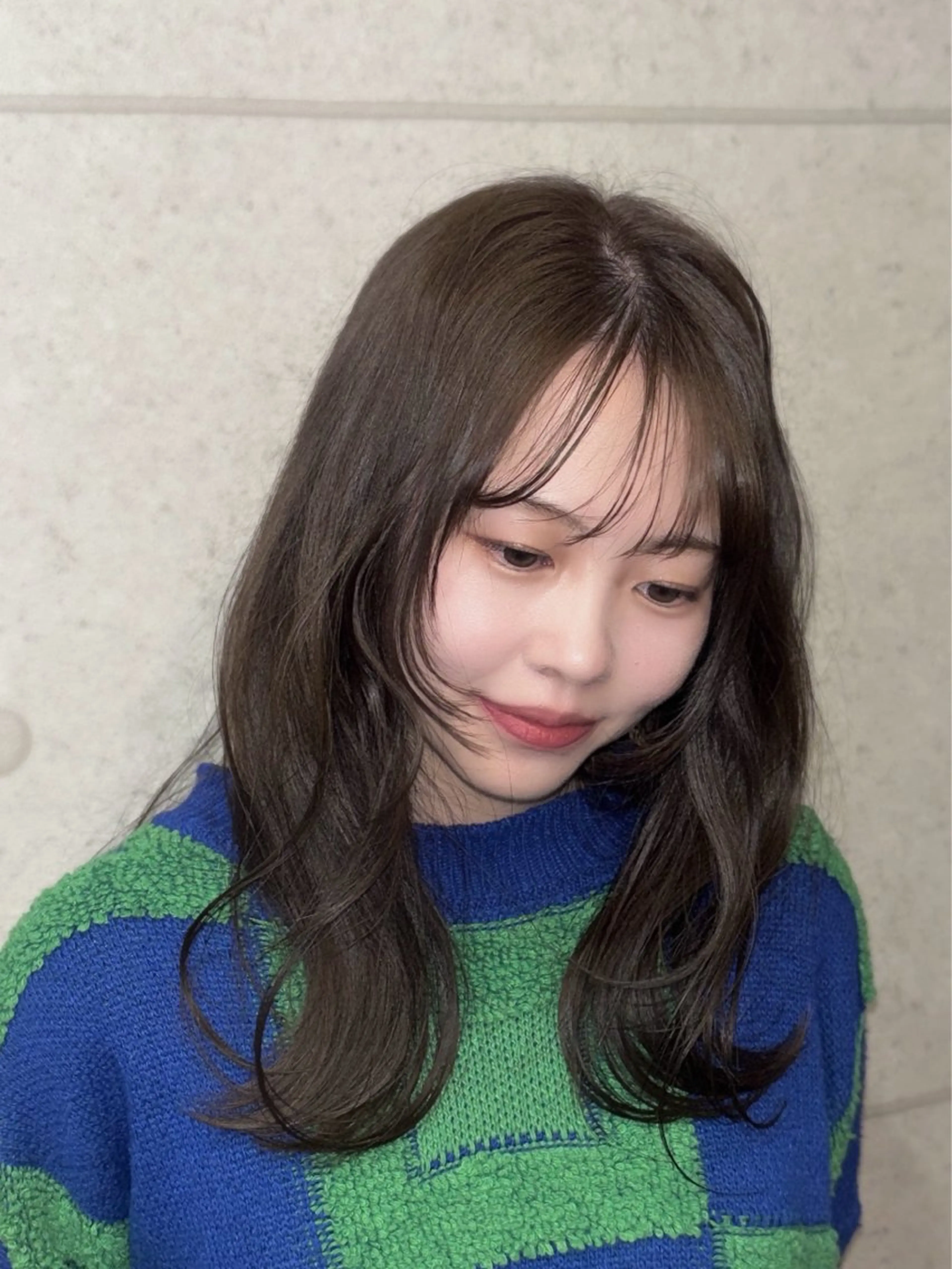 セミロング レイヤーカット カット ヘアカラー トリートメント STAYGOLD所属・STAYGOLD⭐️ NANAMIのヘアスタイル