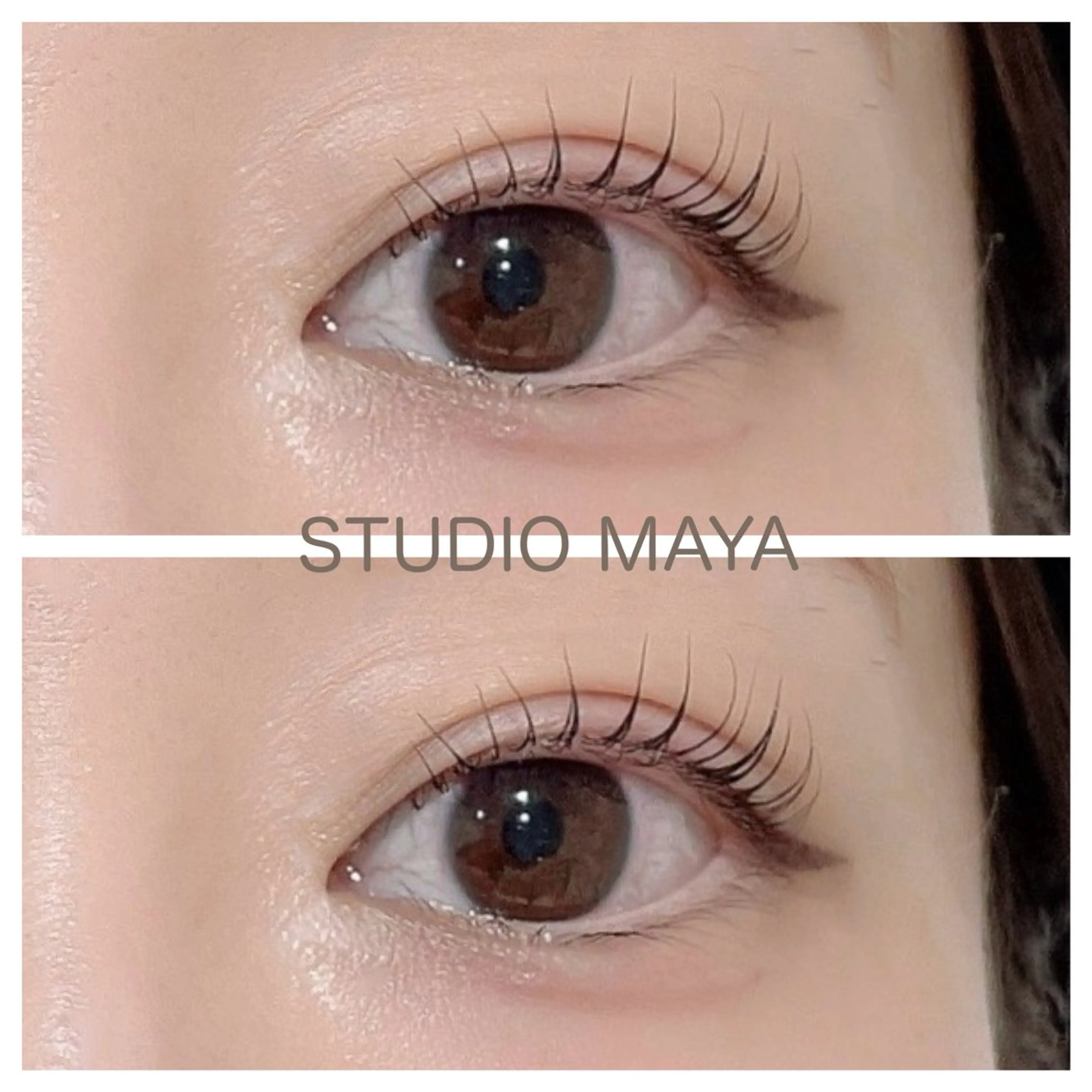 マツエク・マツパ ケラチンラッシュリフト マツパ STUDIO MAYAのマツエク・マツパデザイン