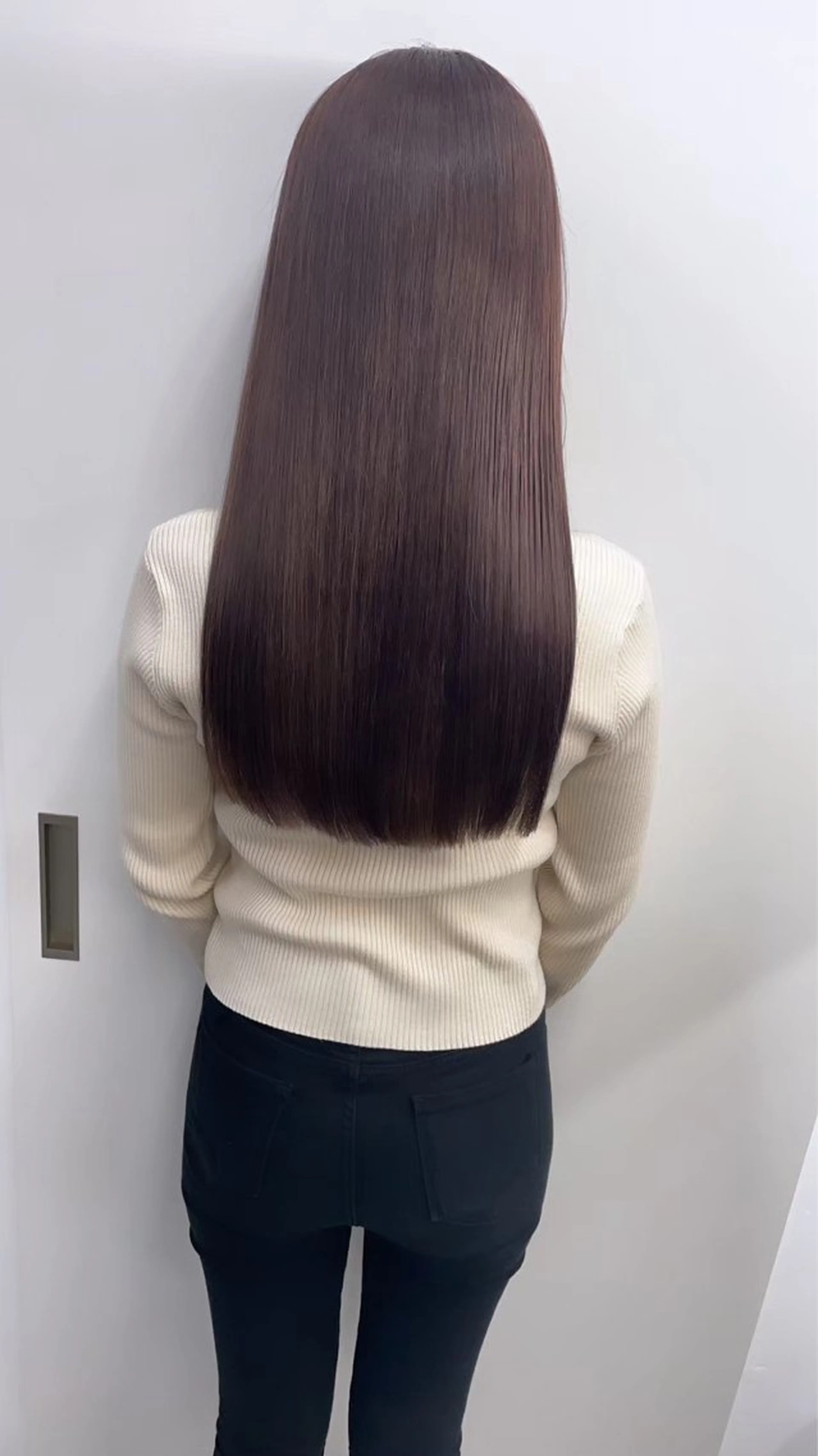カット＋酸性ストレートの写真