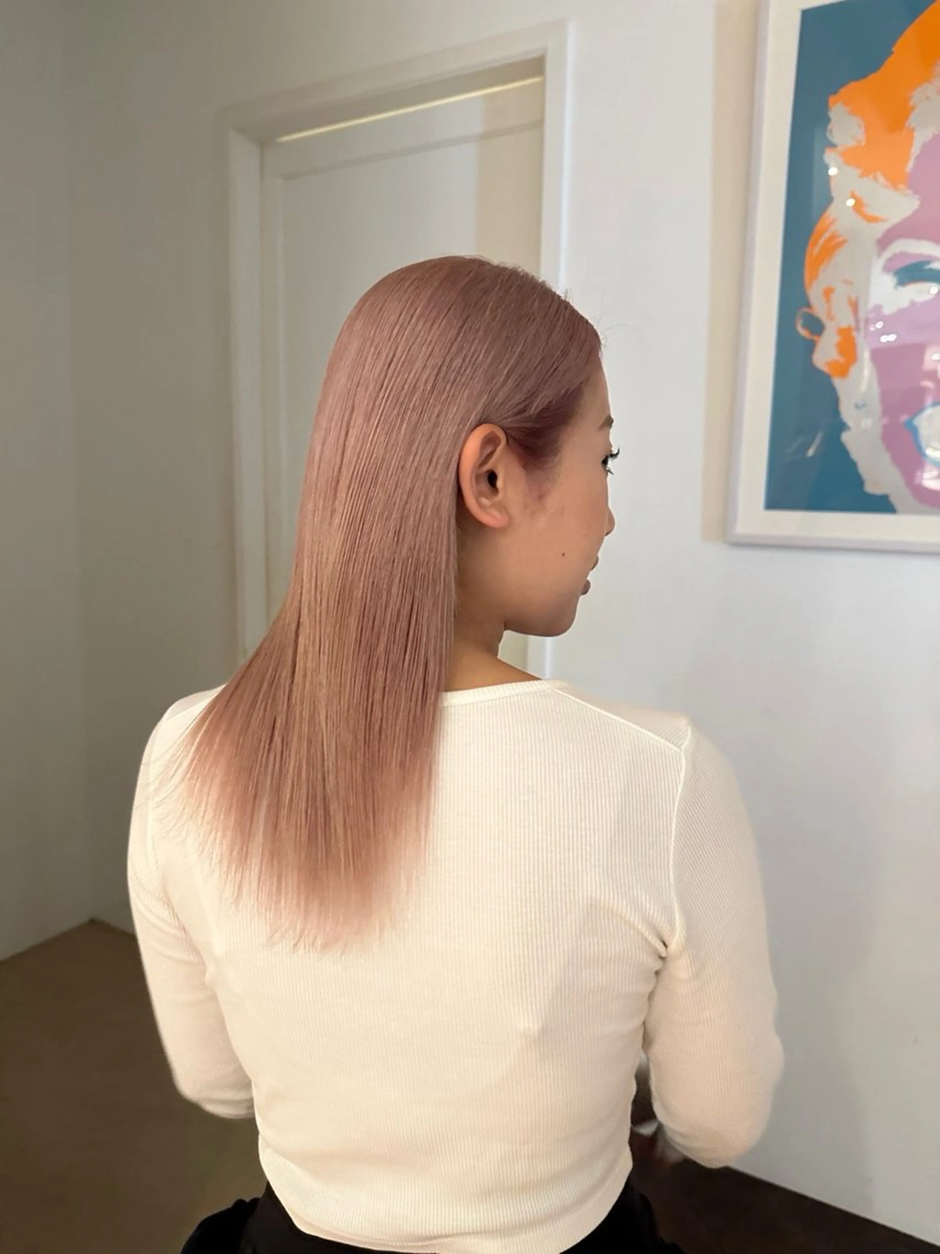 ミディアム ヘアカラー 美 海のヘアスタイル