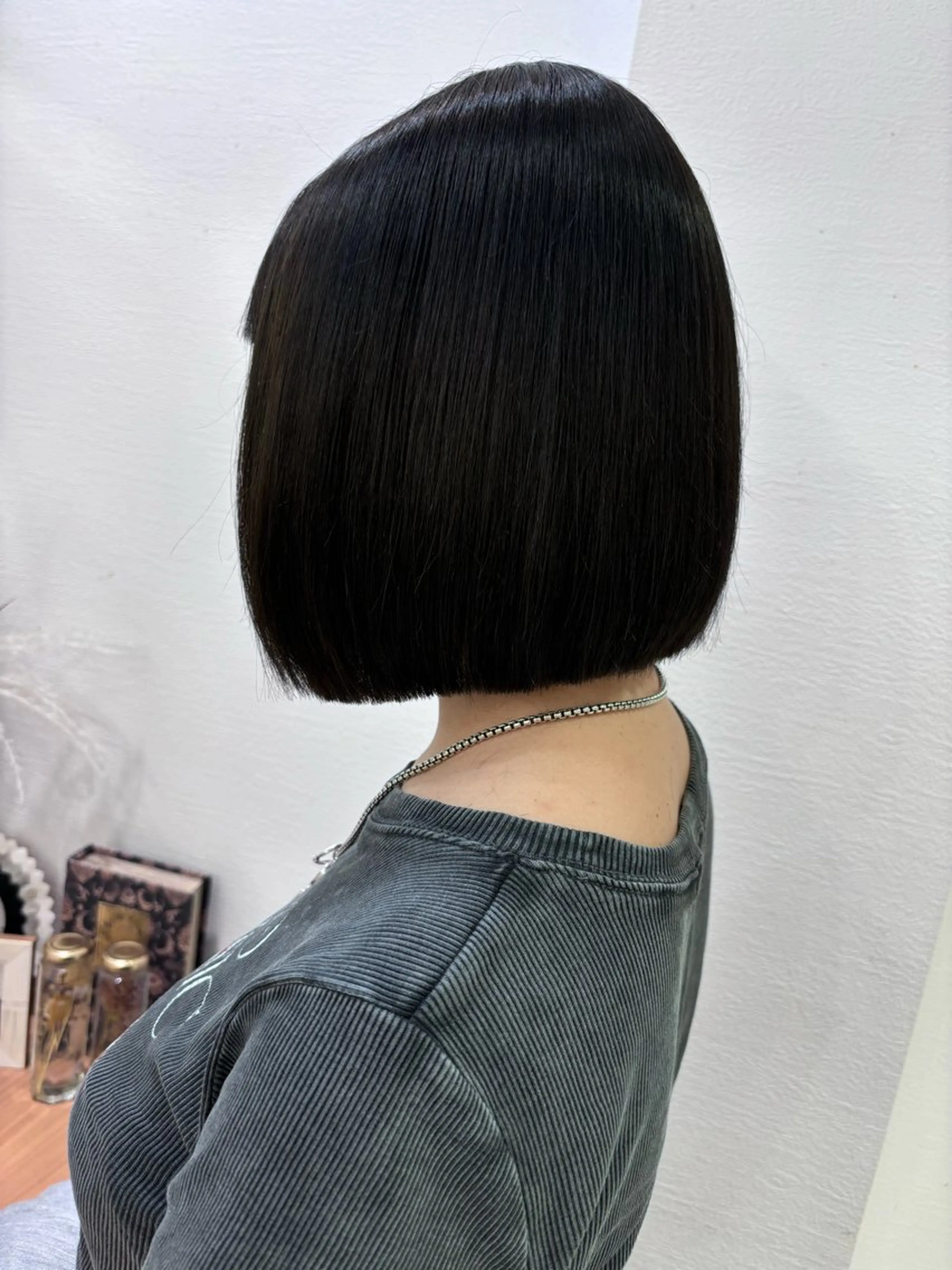 ショート ❤︎韓国レイヤー/透 明感カラー/目黒のヘアスタイル