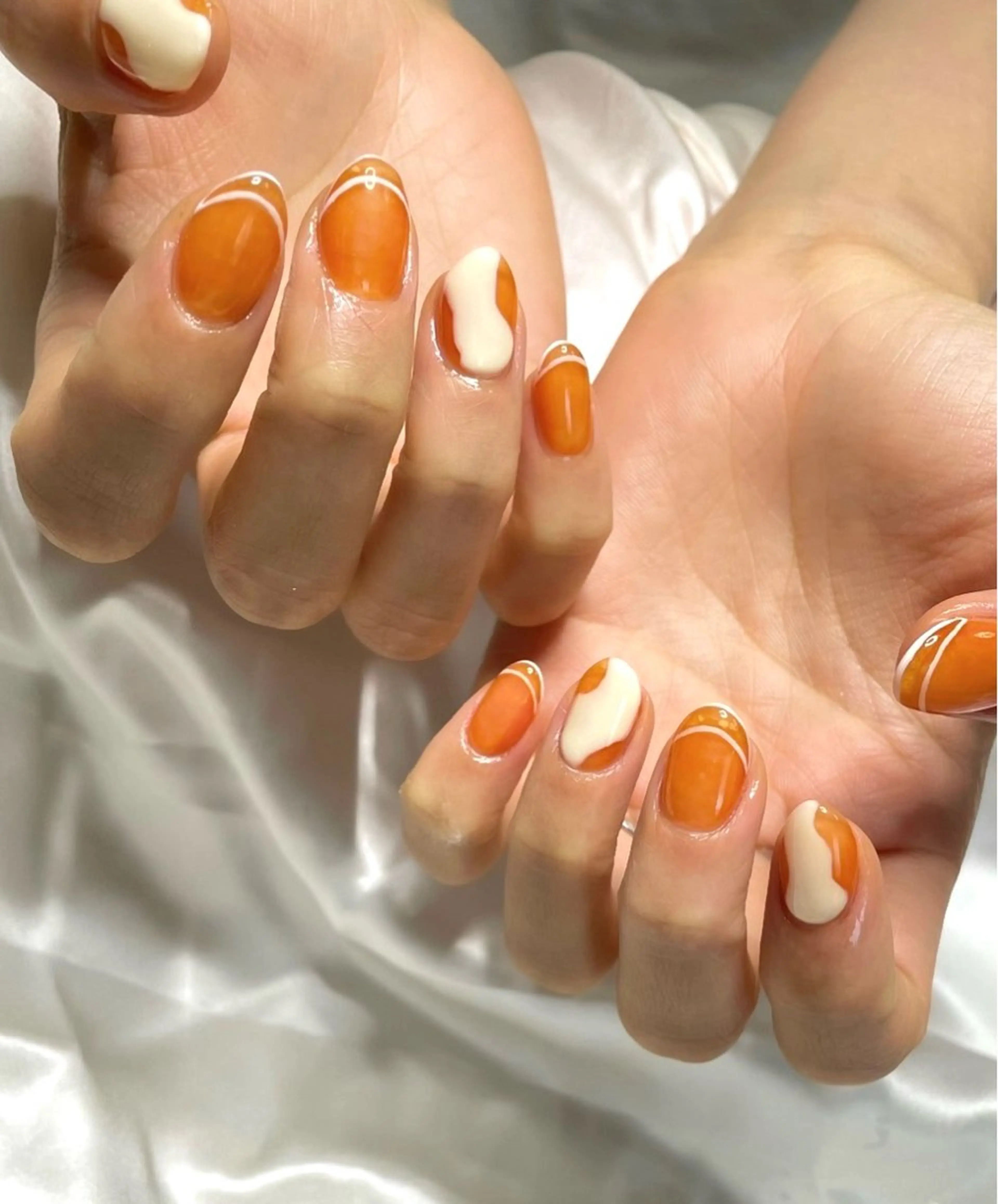 ネイル ハンドネイル 北巽駅Nail muu...🫧🧸のネイルデザイン