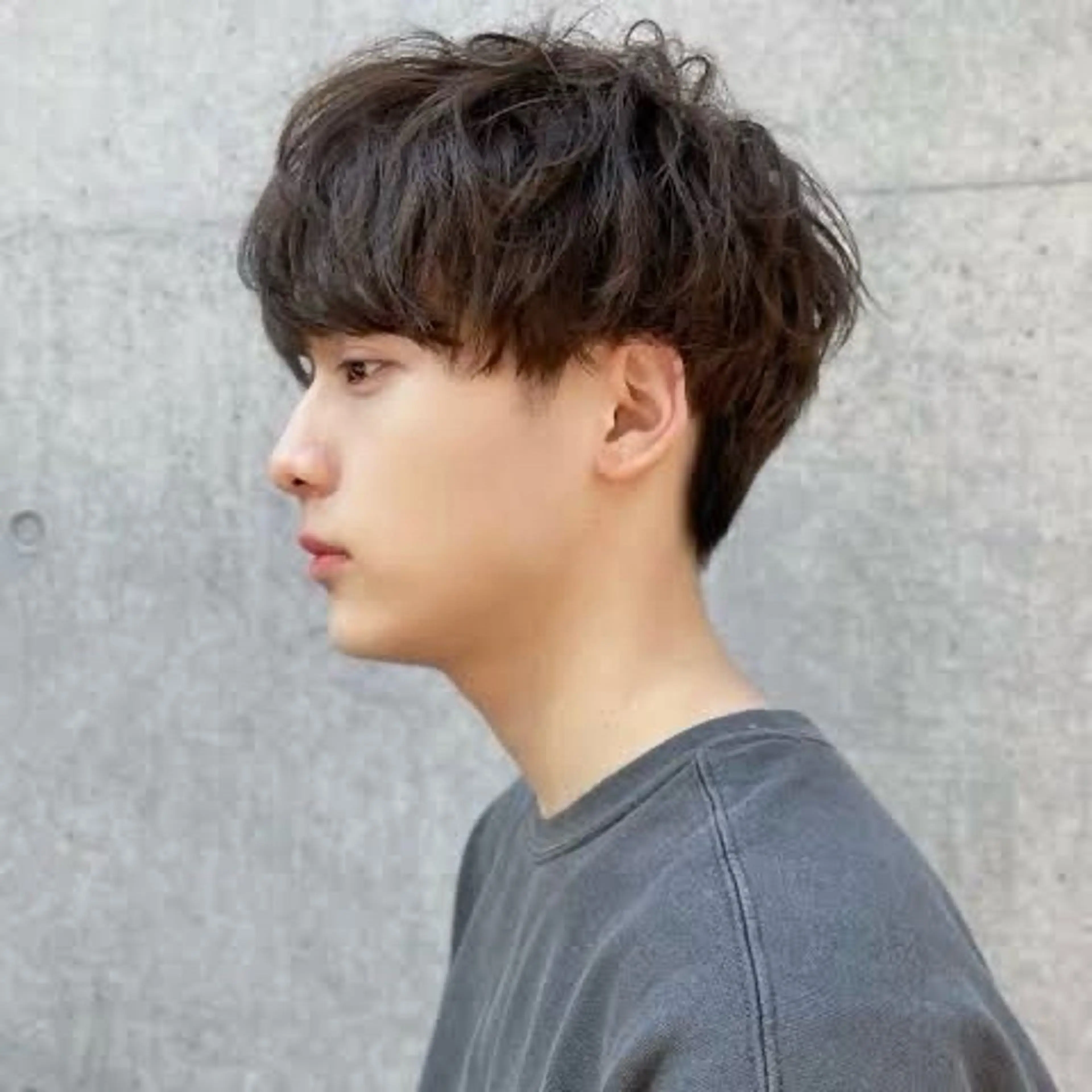 【men's】カット+ニュアンスパーマモデル⚡️の写真