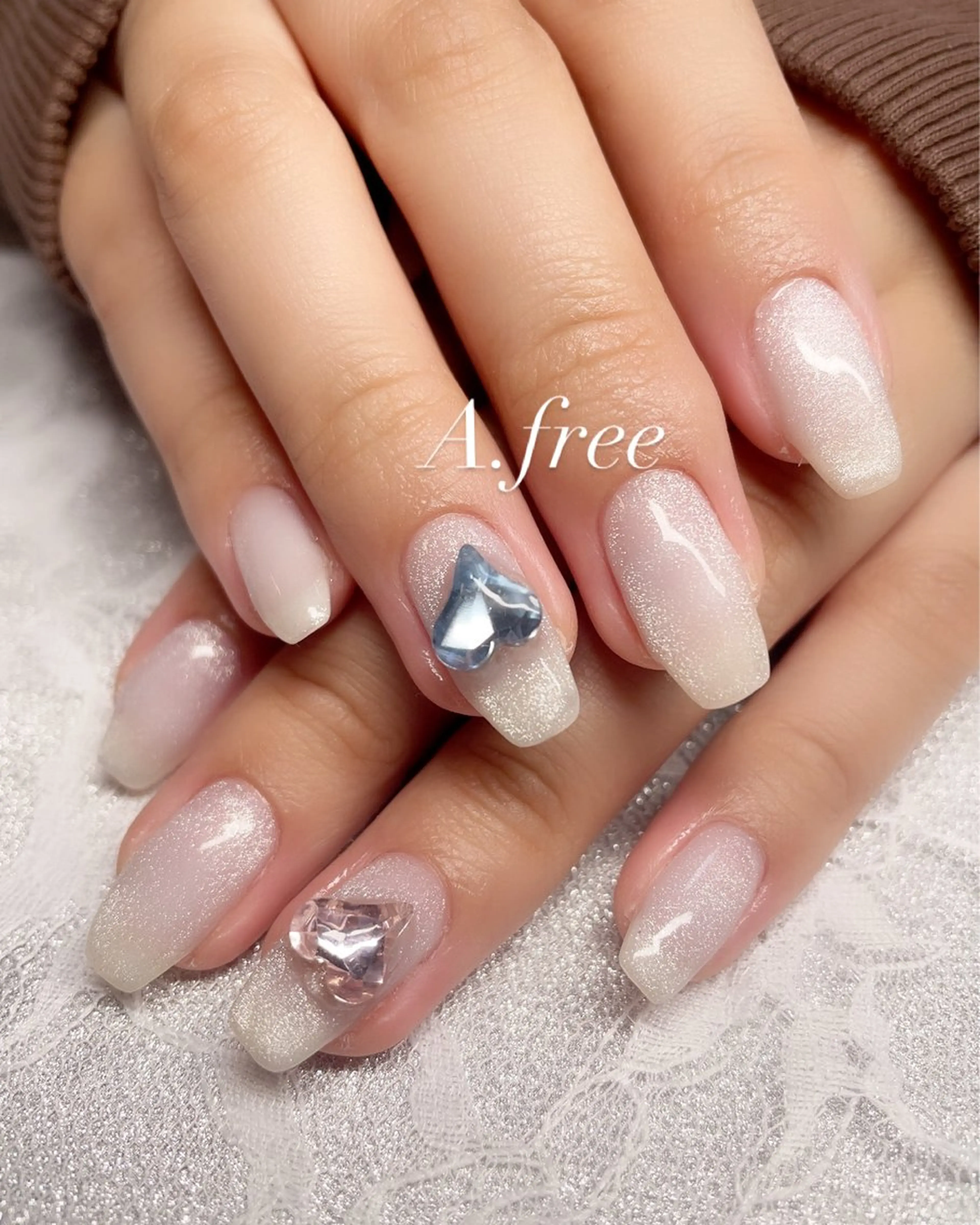 ネイル ハンドネイル A.free✧*｡ アレルギー対応✧*｡のネイルデザイン