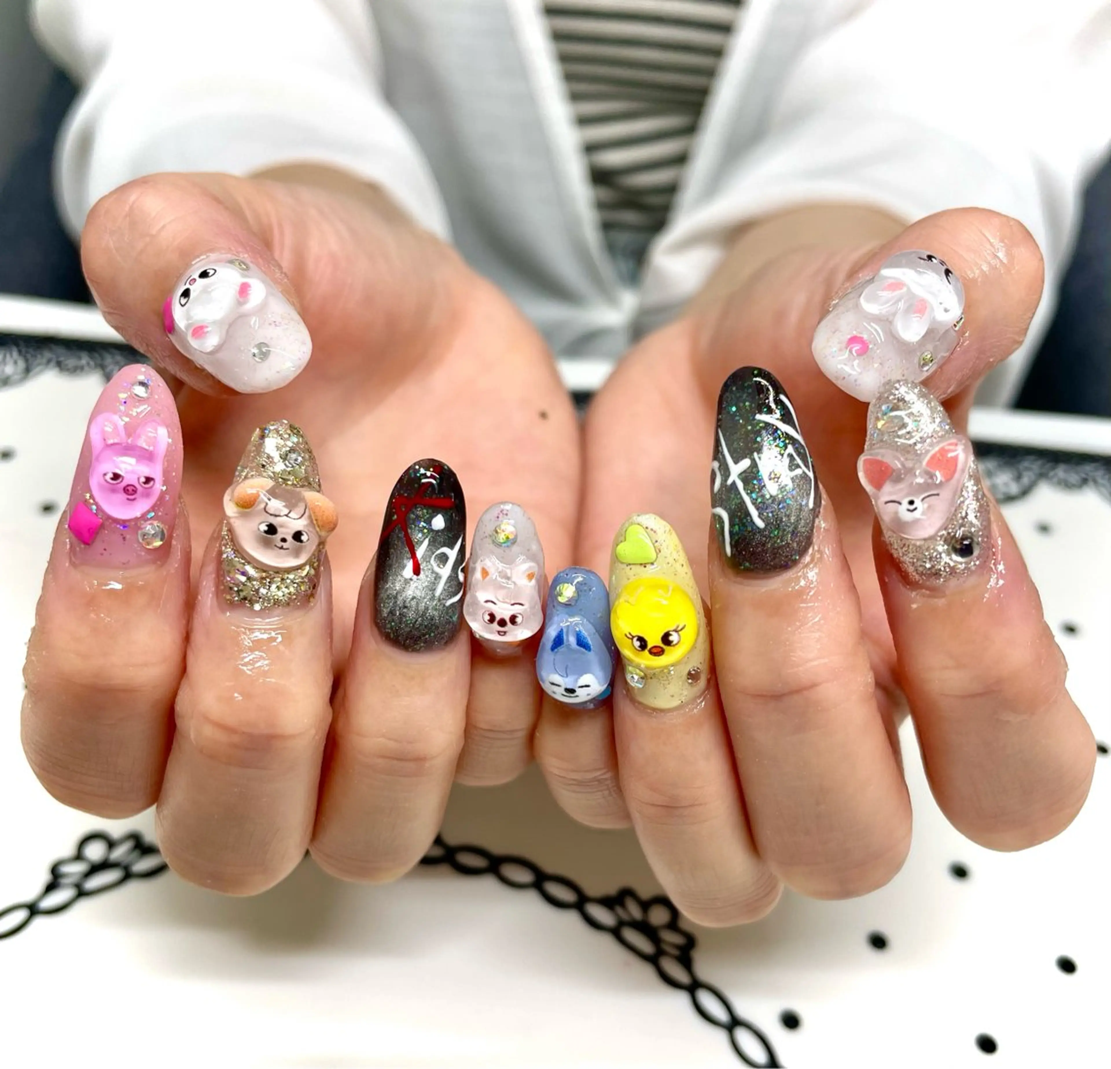 ネイル 持ち込み ハンドネイル nailsalon sugarr所属・nailist cocoのネイルデザイン