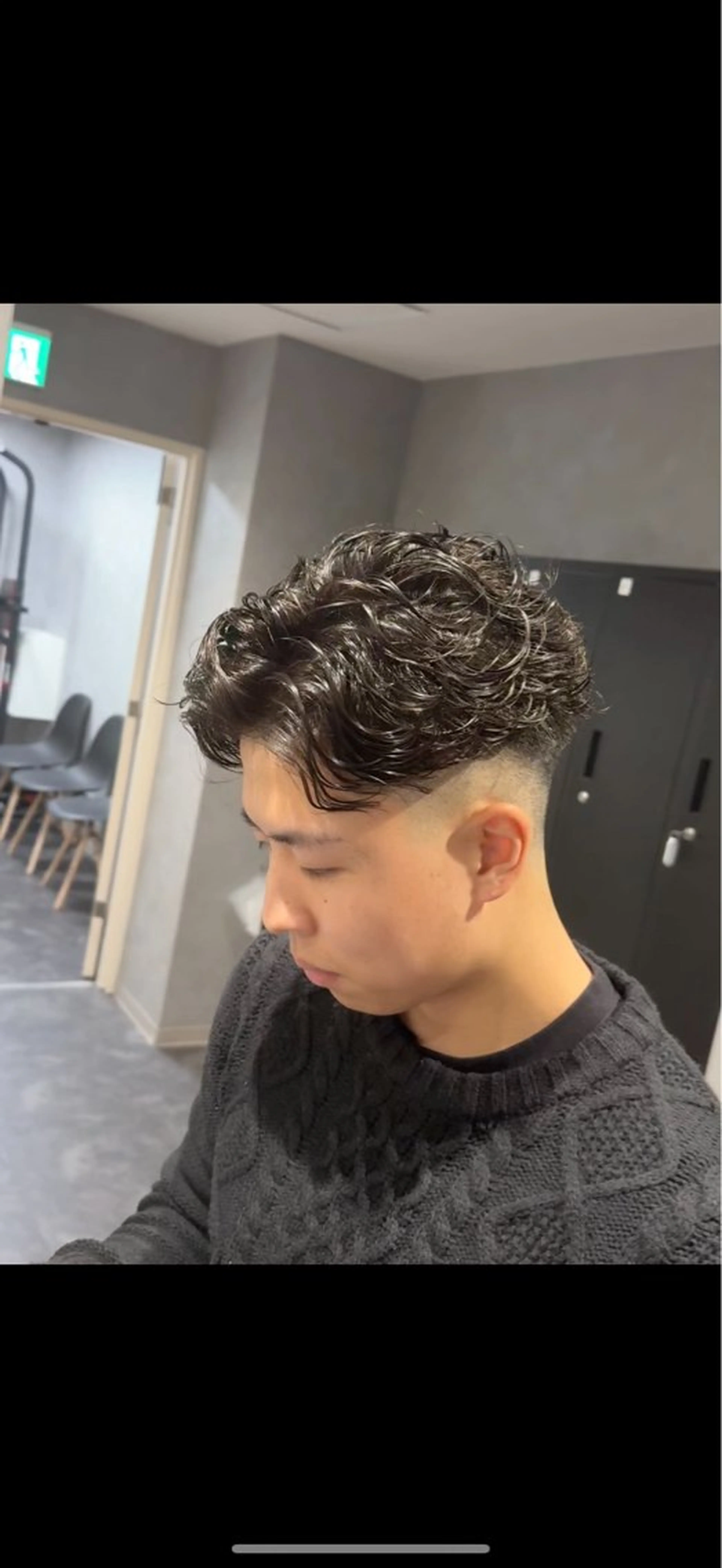 ショート パーマ メンズ カット パーマ メンズパーマ特化 美容師kouyaのヘアスタイル