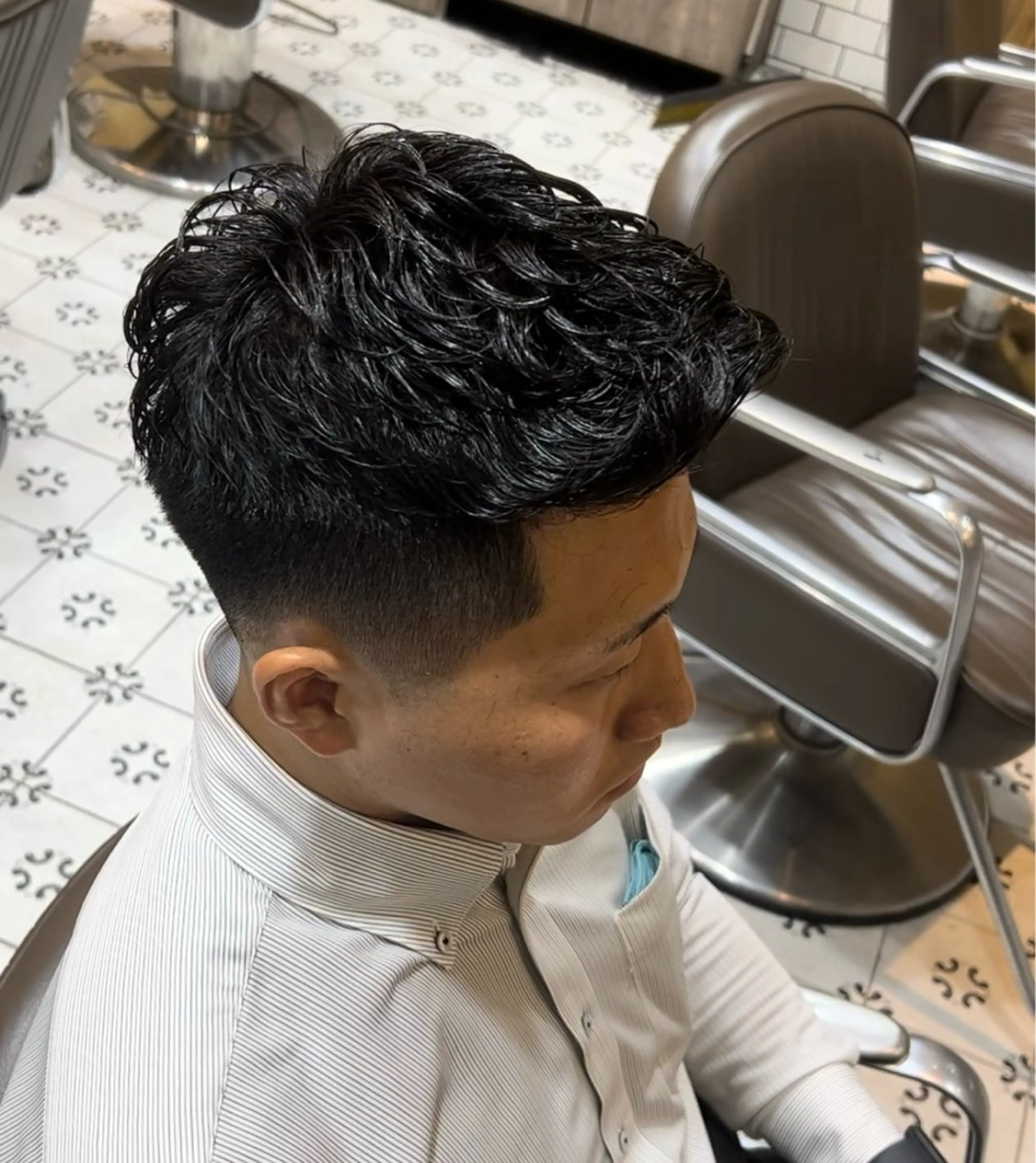 ショート メンズ メンズパーマ ショートヘア GROOMERS TOKYO 渋谷店所属・山田 雅のヘアスタイル