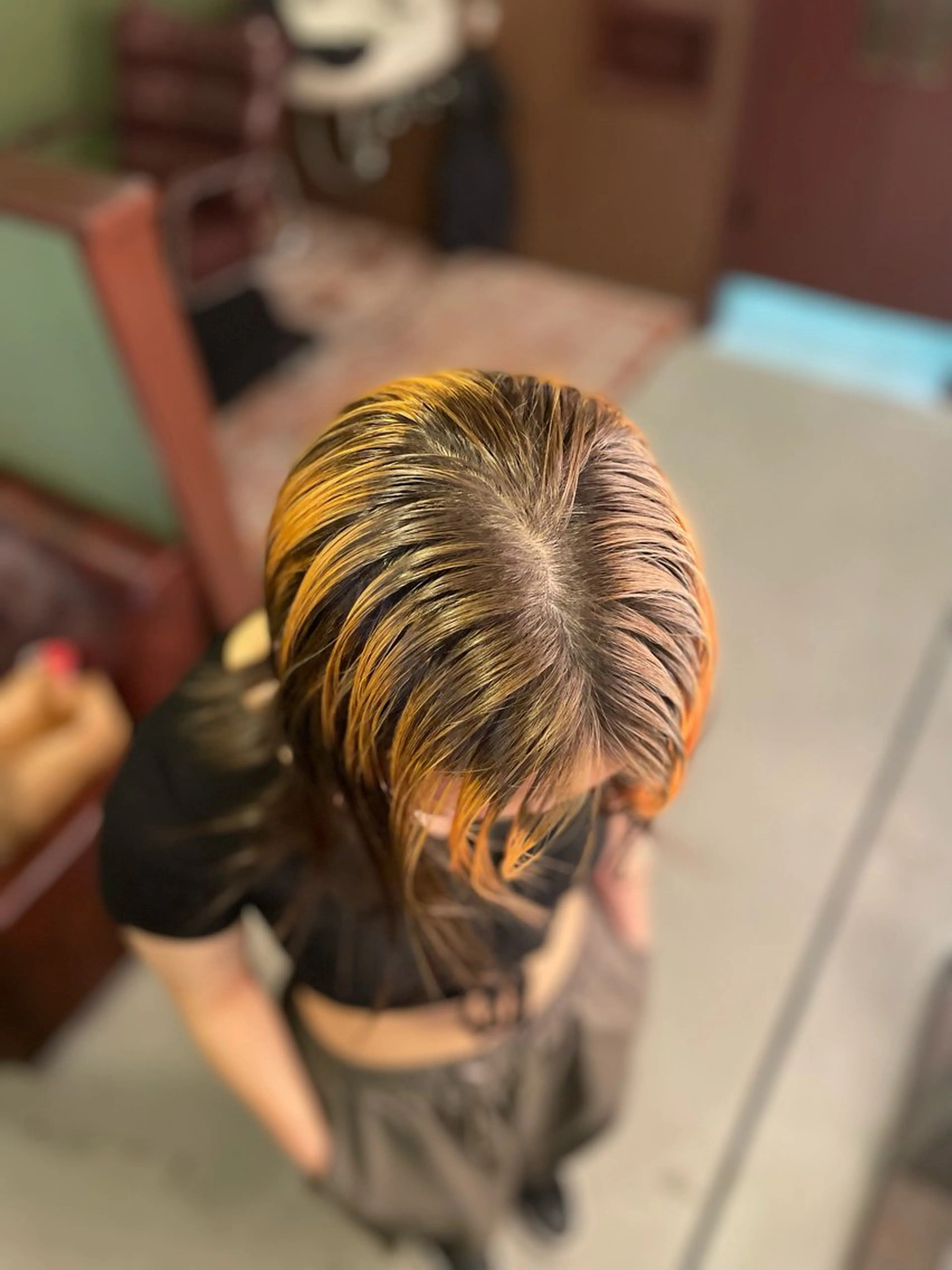 セミロング カラー カット ヘアカラー トリートメント ヘアセット PATH-hair. store/MAIのヘアスタイル