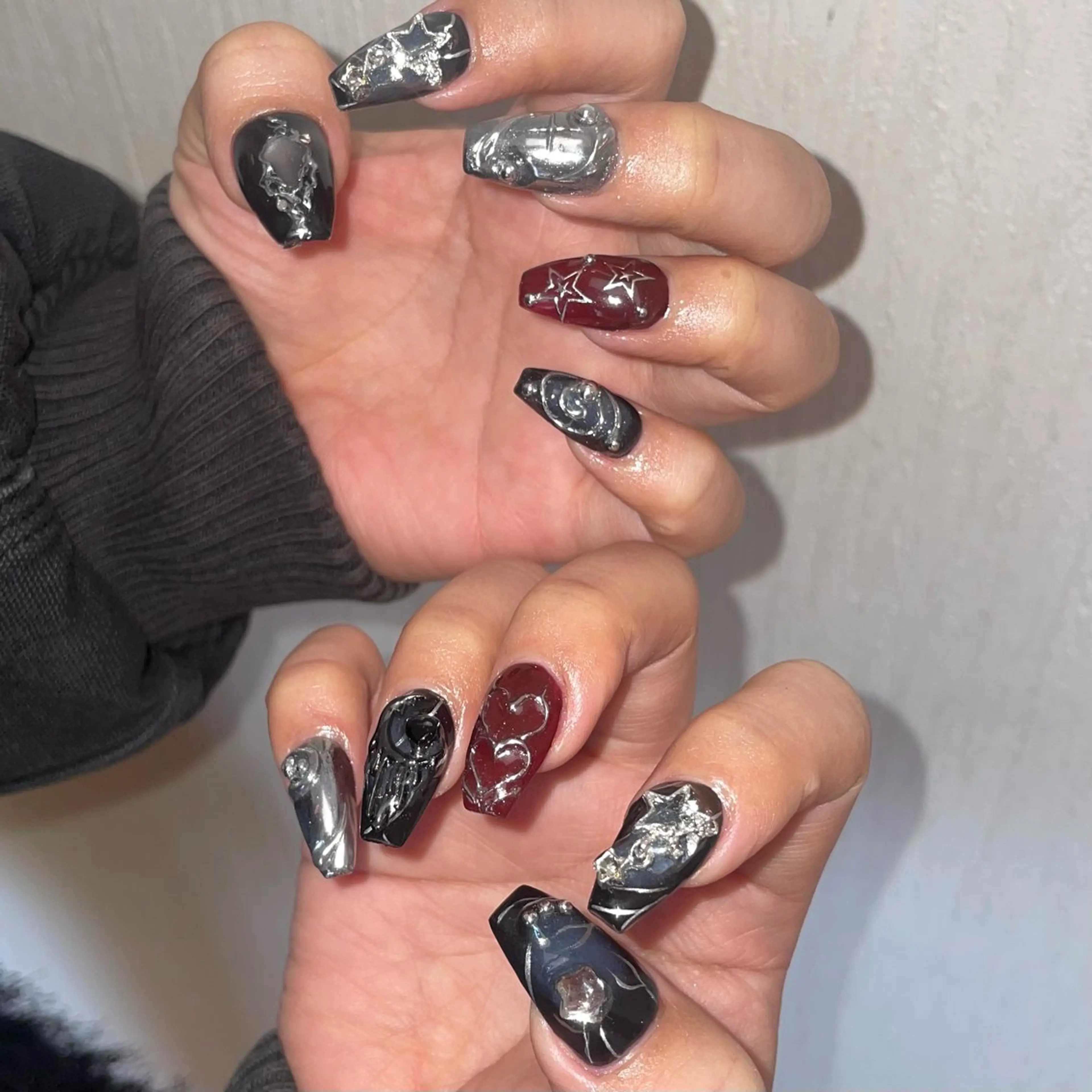 ネイル ハンドネイル Nail ヌシん家 AKANEのネイルデザイン