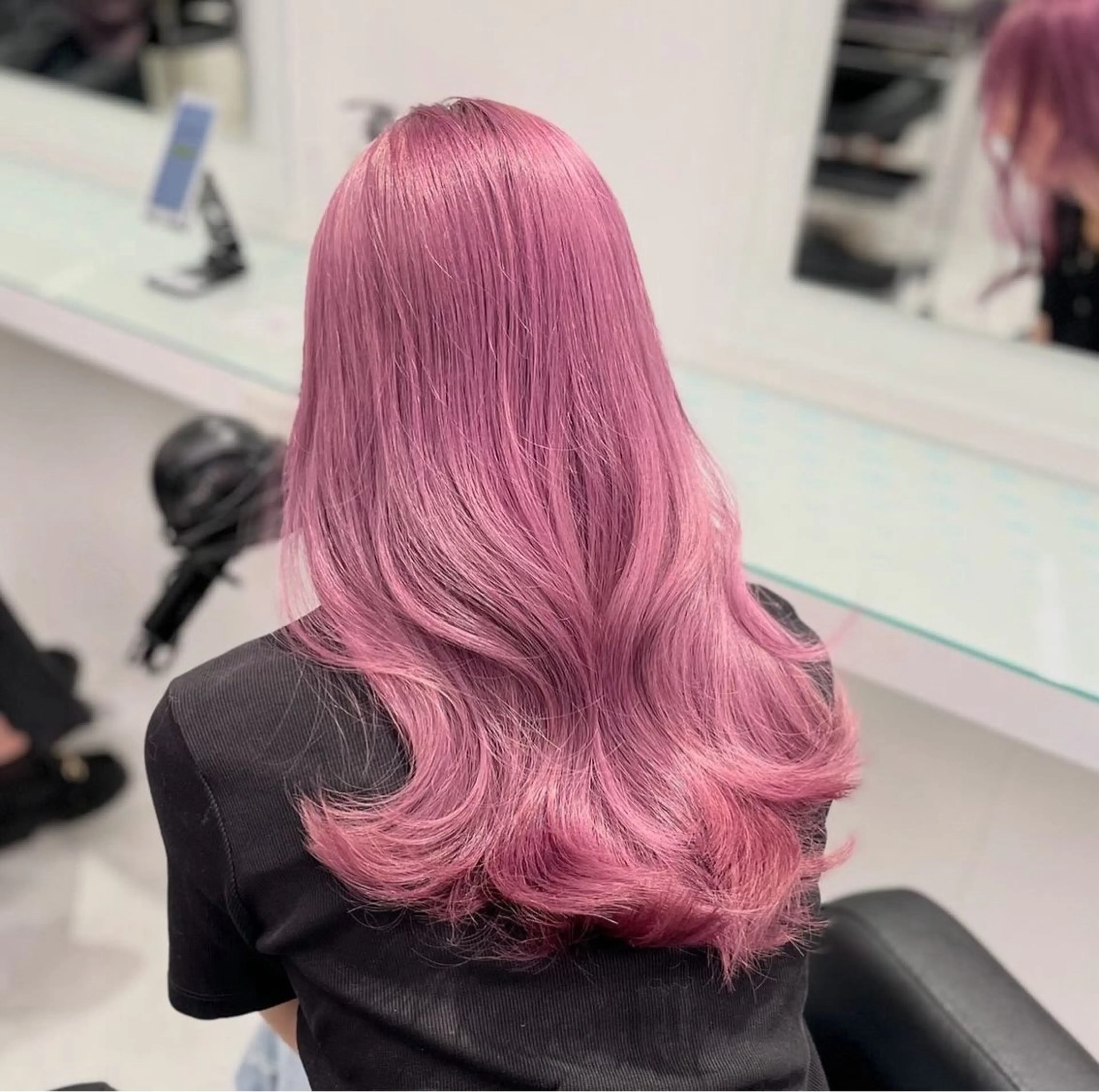 ロング カラー パーマ ヘアアレンジ メンズ ヘアカラー ♡ 𝐑𝐈𝐎♡のヘアスタイル