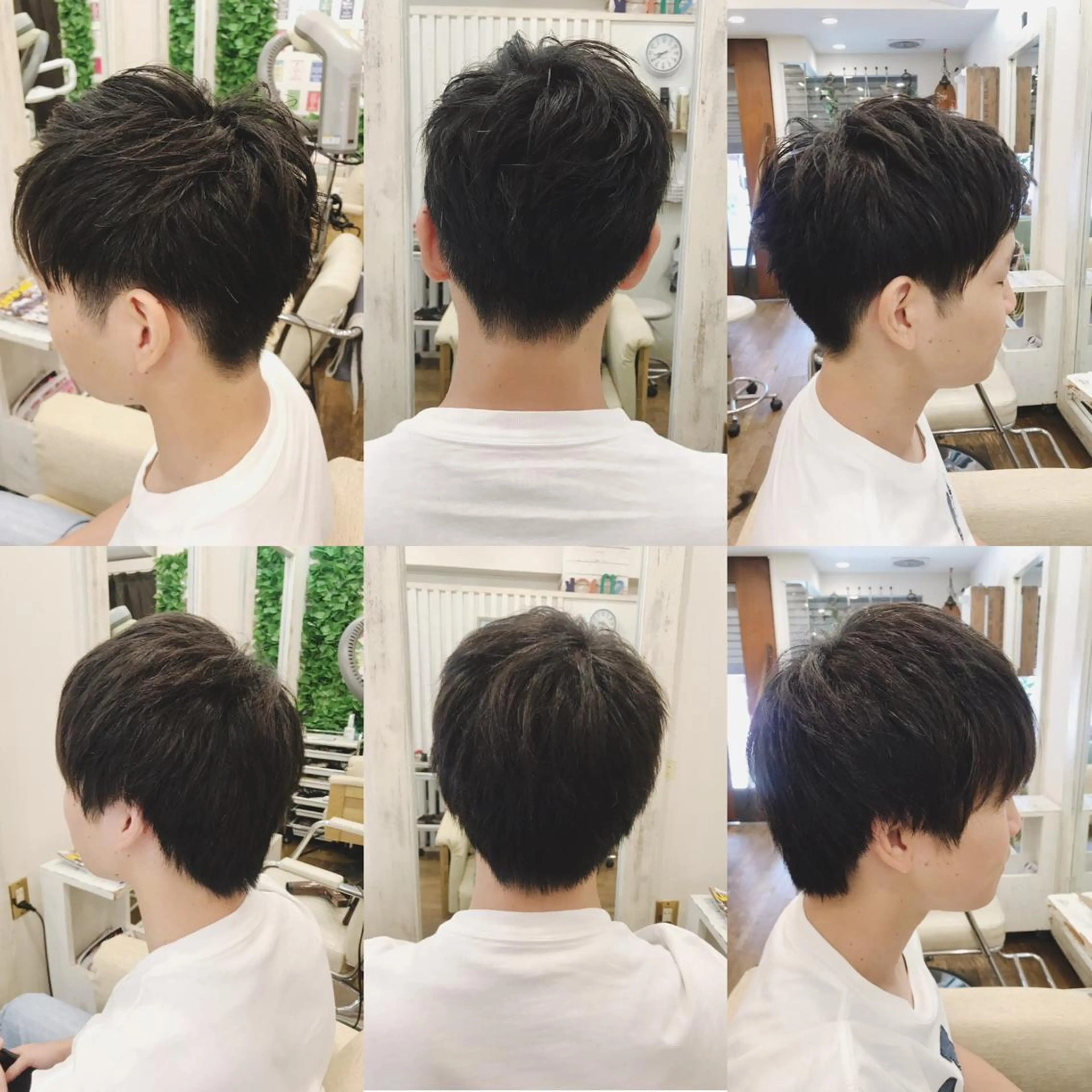 ショート メンズ ショートレイヤー 刈り上げ レイヤーカット ショートヘア カット 〒hair snick （ヘアースニック）所属・吉原 頌平のヘアスタイル