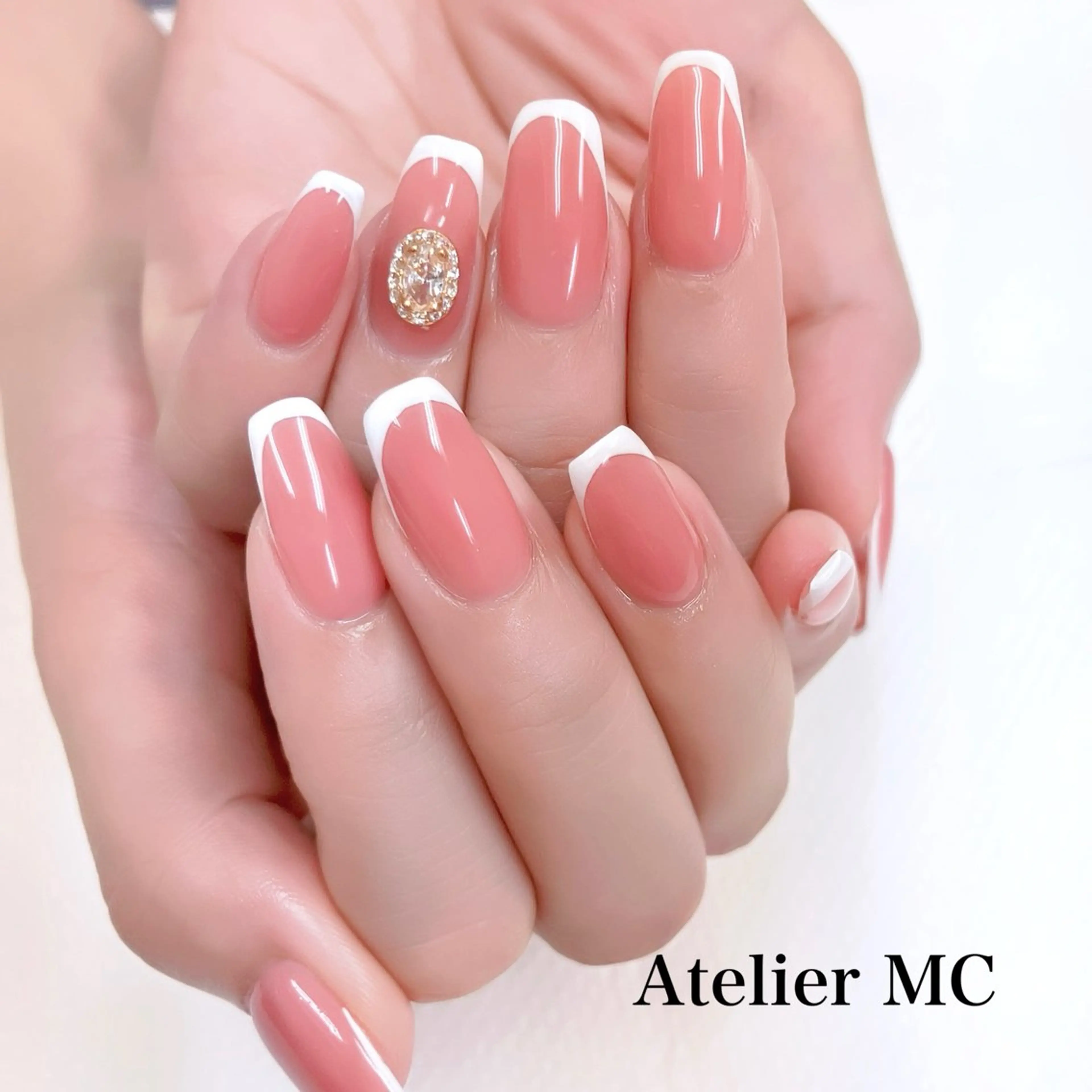 ネイル ワンカラーネイル ハンドネイル アトリエ エムシー 【新富町・東銀座】のネイルデザイン