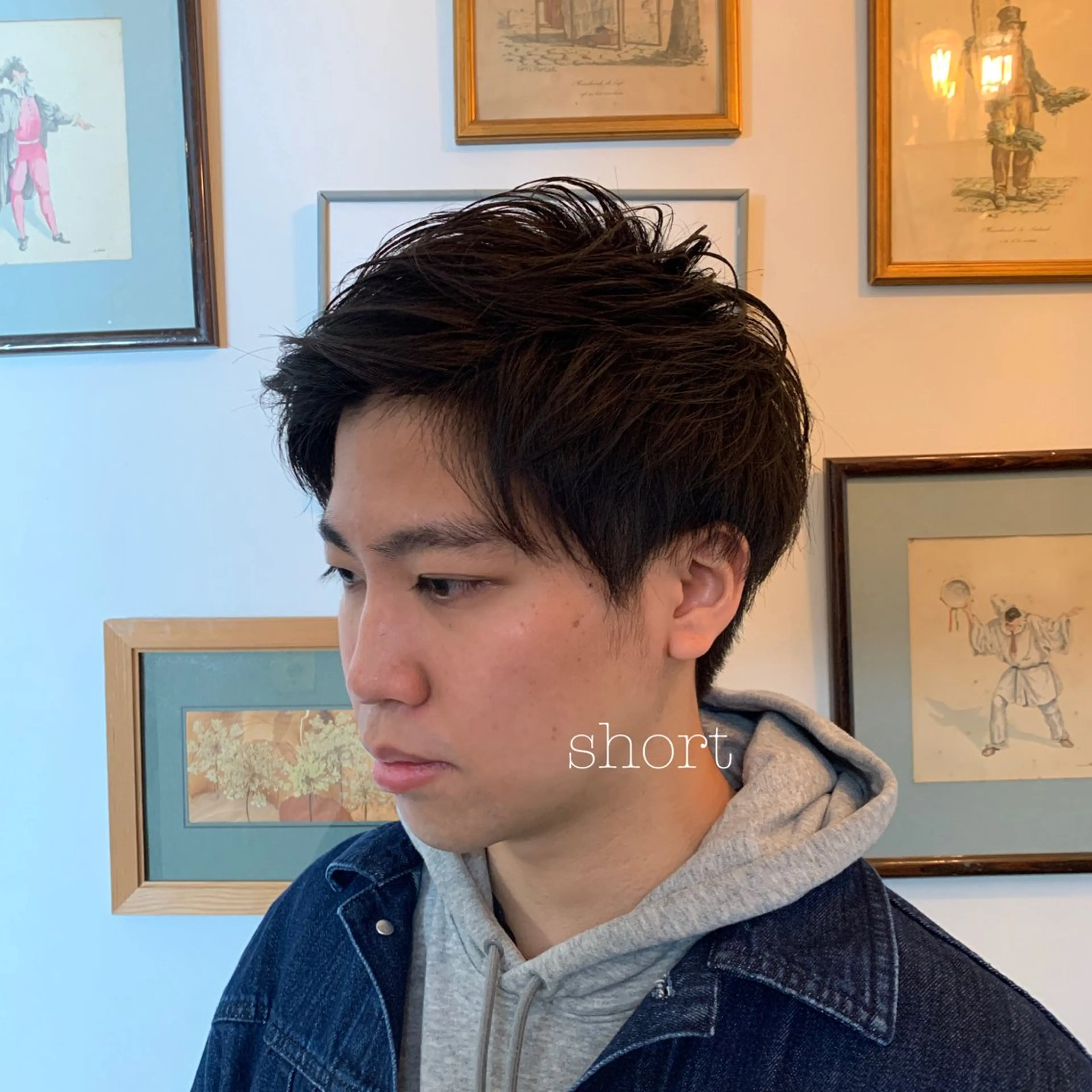 ショート メンズ GO TODAY 原宿本店所属・似合わせカット得意 💛RENA💛のヘアスタイル
