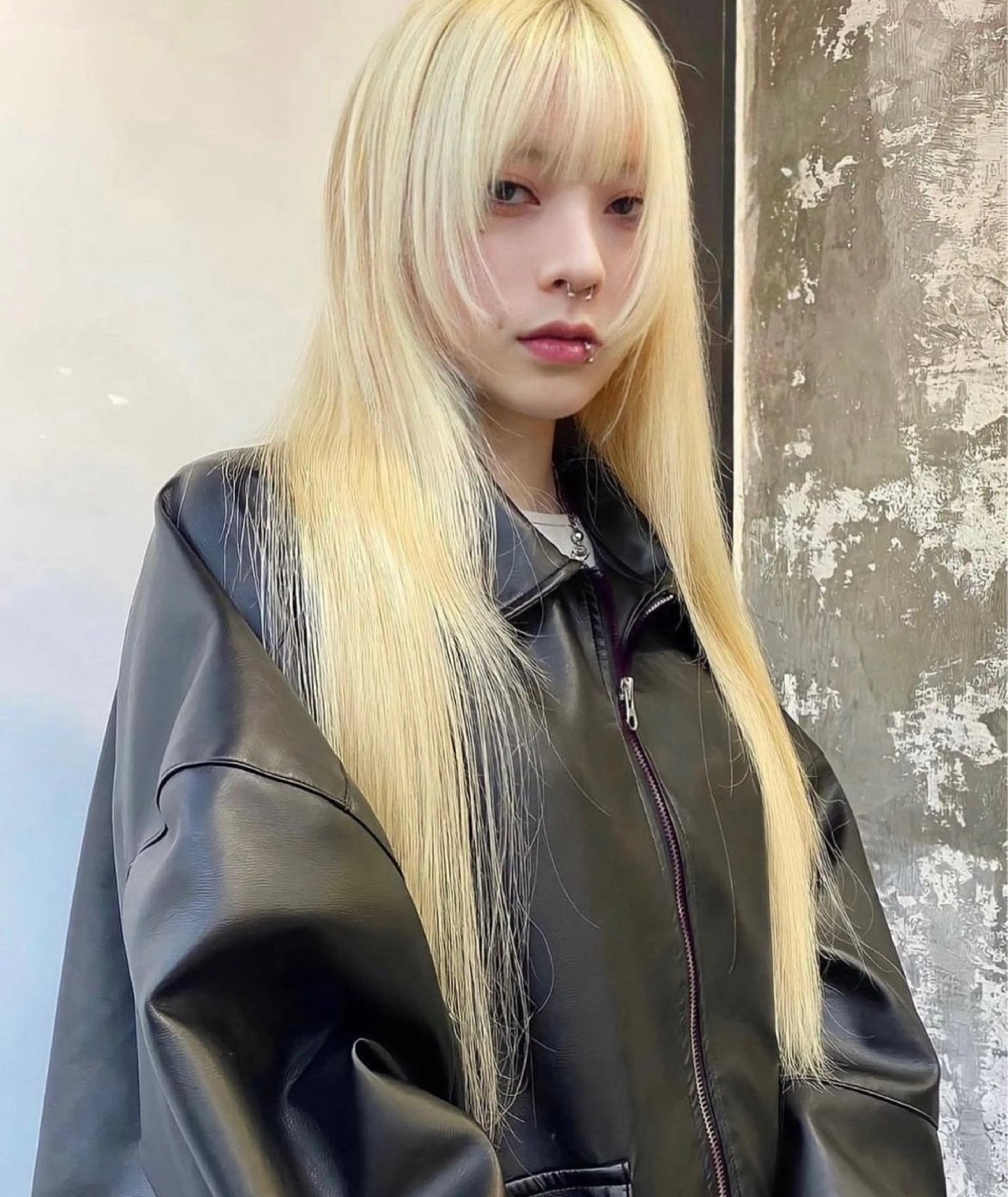 ロング カラー カット ヘアカラー トリートメント ヘアセット 🫧🇰🇷韓国ヘア レイヤー🐺Yutaのヘアスタイル