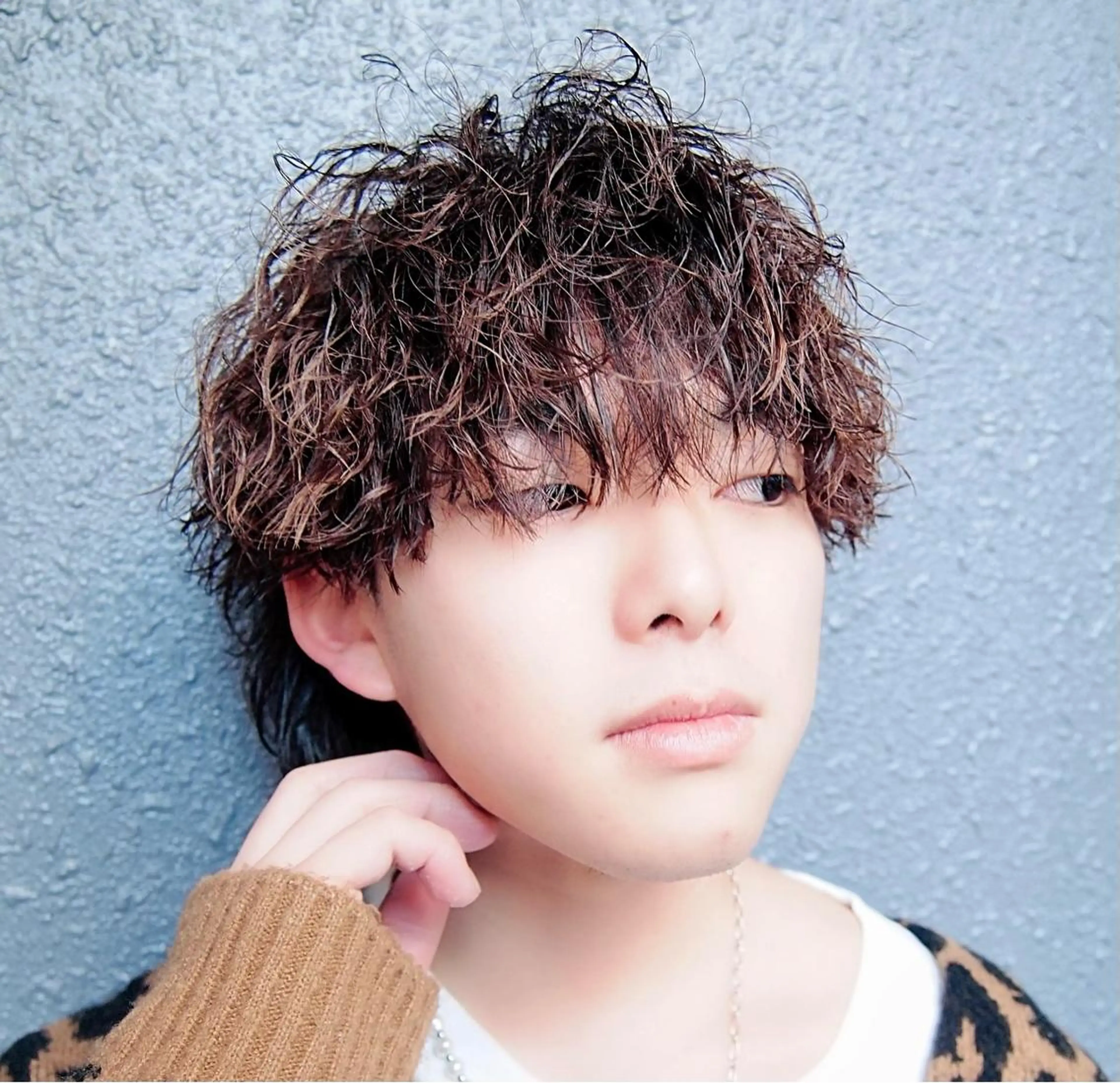 パーマ メンズ カット パーマ トレンドパーマ‼️ NAOKI💥のヘアスタイル