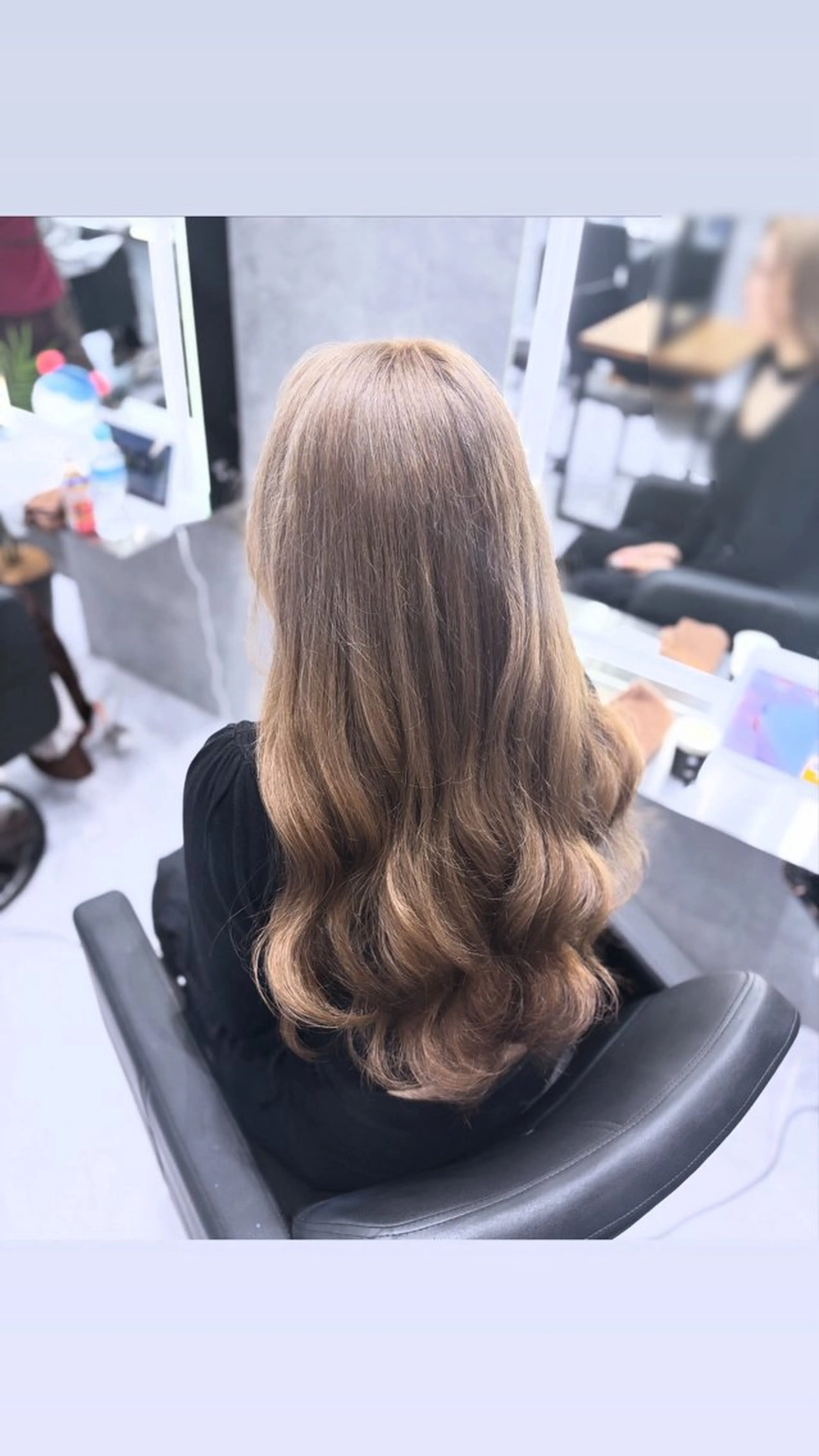 ロング カット ヘアカラー 山田 瑛司のヘアスタイル