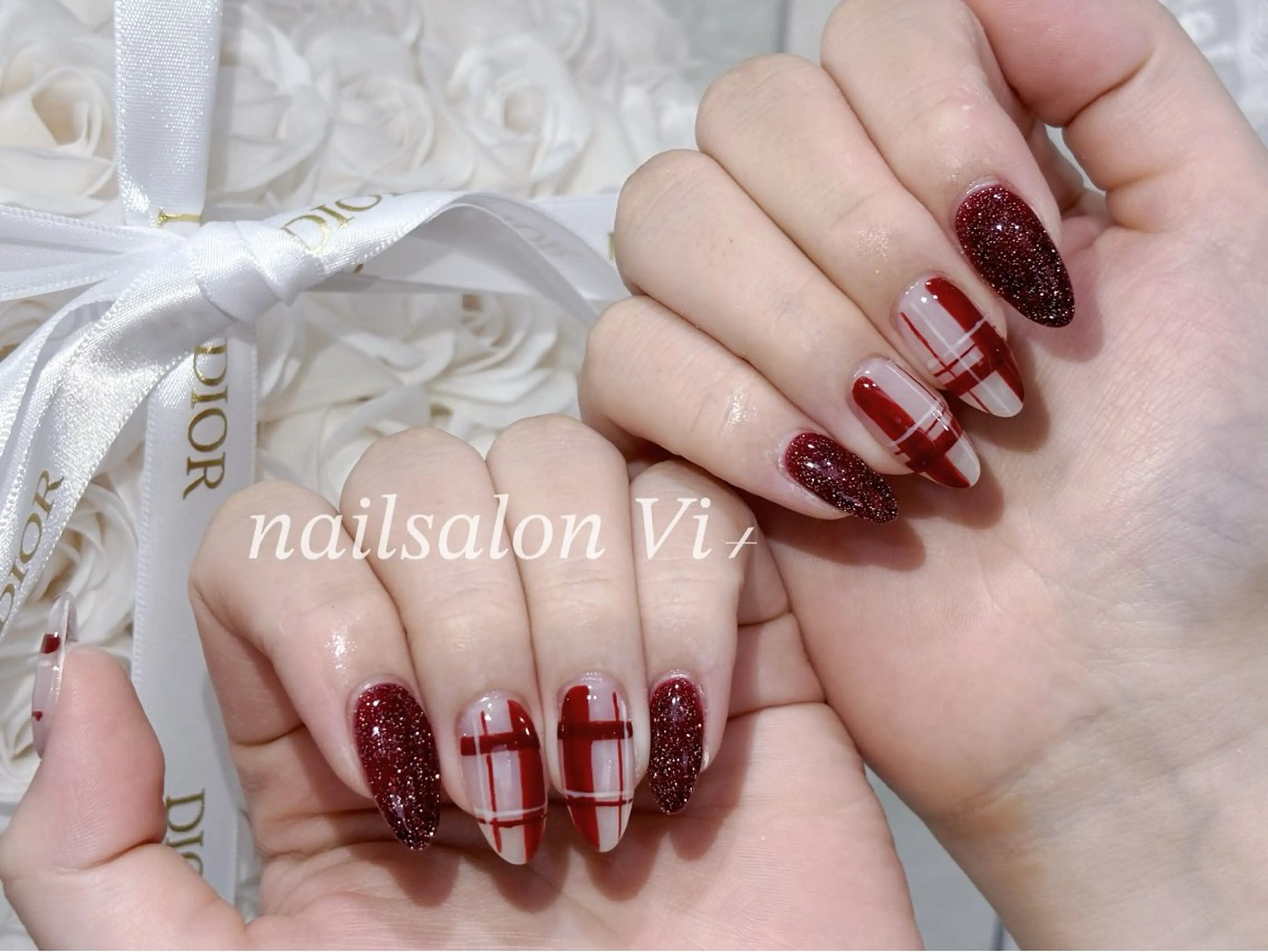 ネイル ハンドネイル Nailsalon Vi+ももか🩷のネイルデザイン