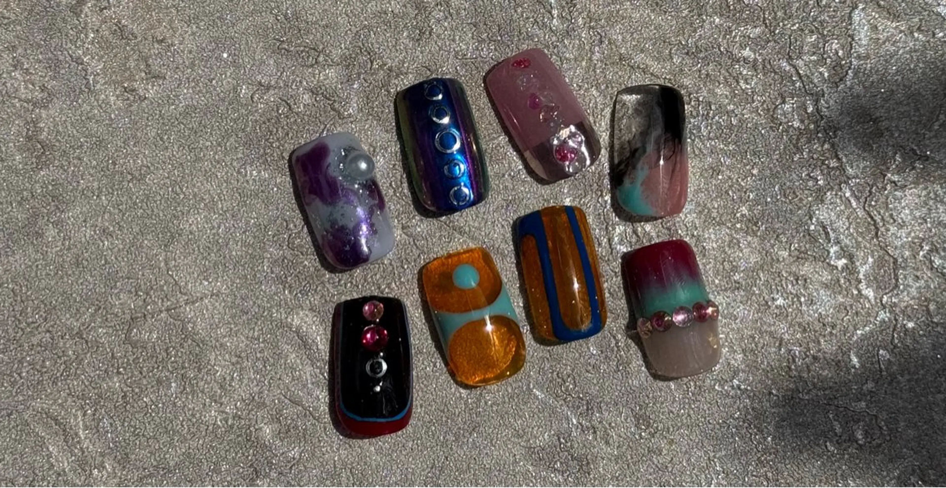 ネイル ハンドネイル nail salon supe_所属・supe_ 八幡🐺*❅·̩͙のネイルデザイン