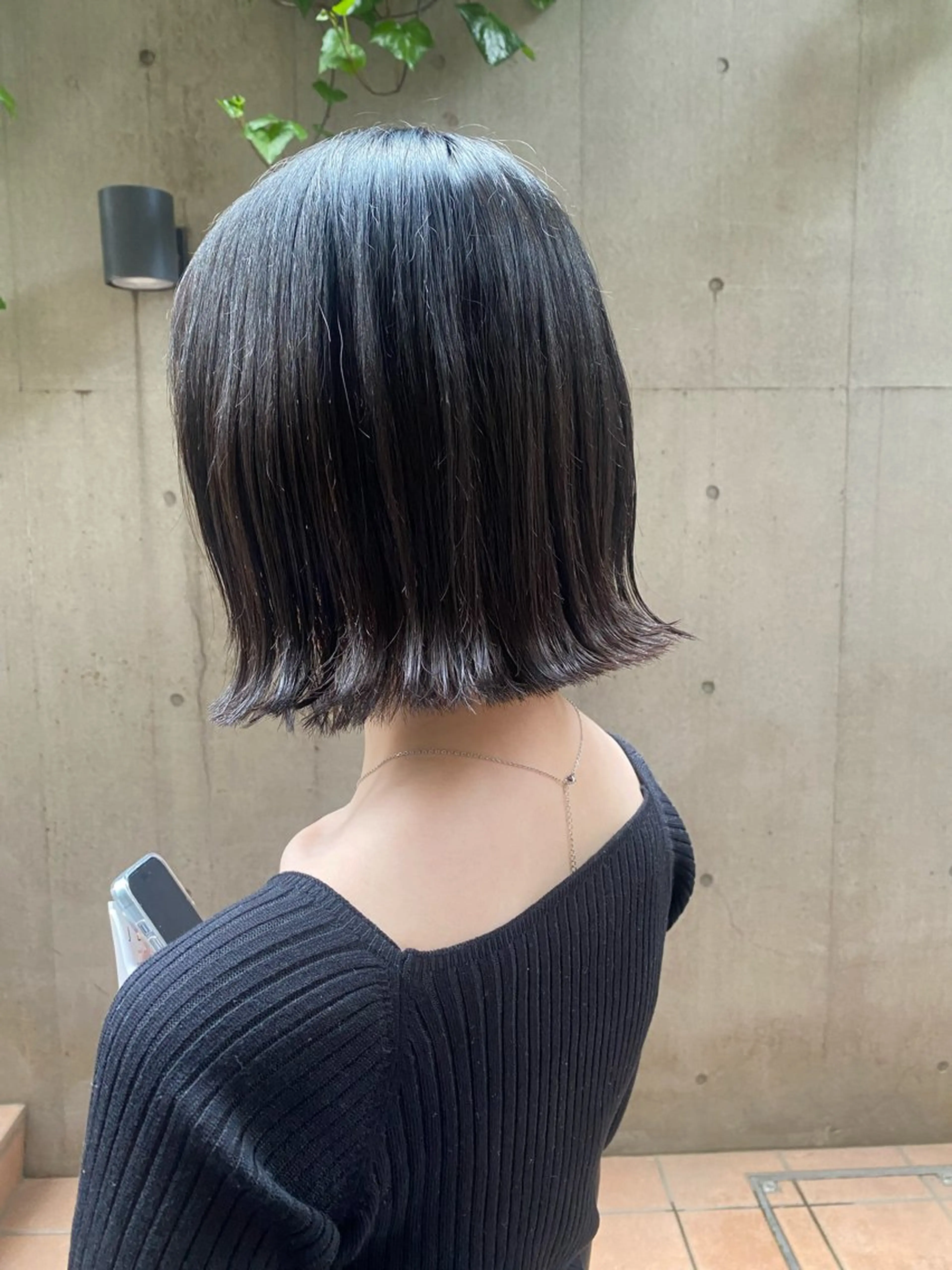 ショート ボブ 外ハネヘア カット ヘアカラー トリートメント なみまきパーマ/ボブ パーマ🌼杉田 萌恵のヘアスタイル