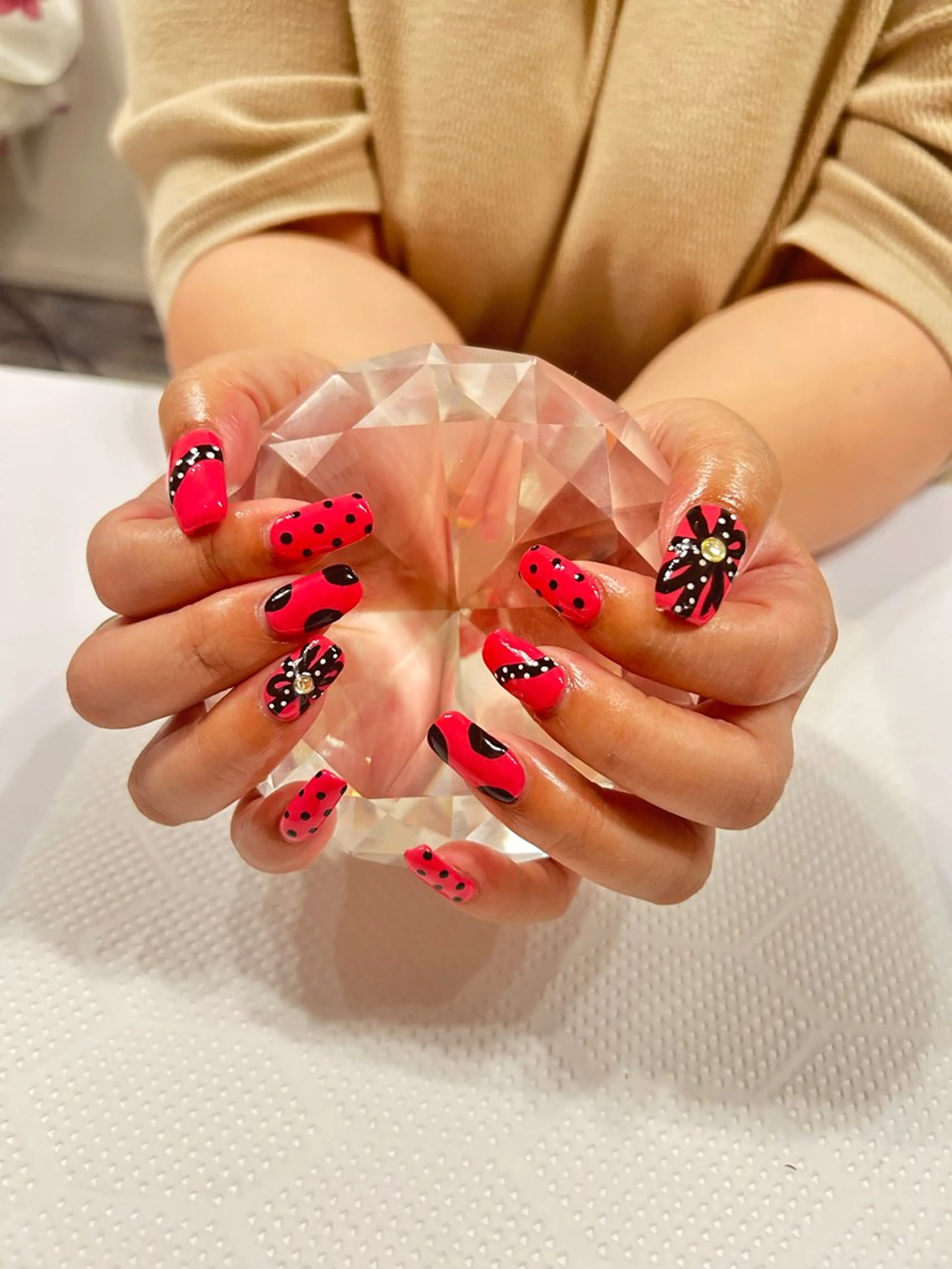 ネイル ピンク eyelash＆nail オクタビアス所属・オクタ ビアスのマツエク・マツパデザイン