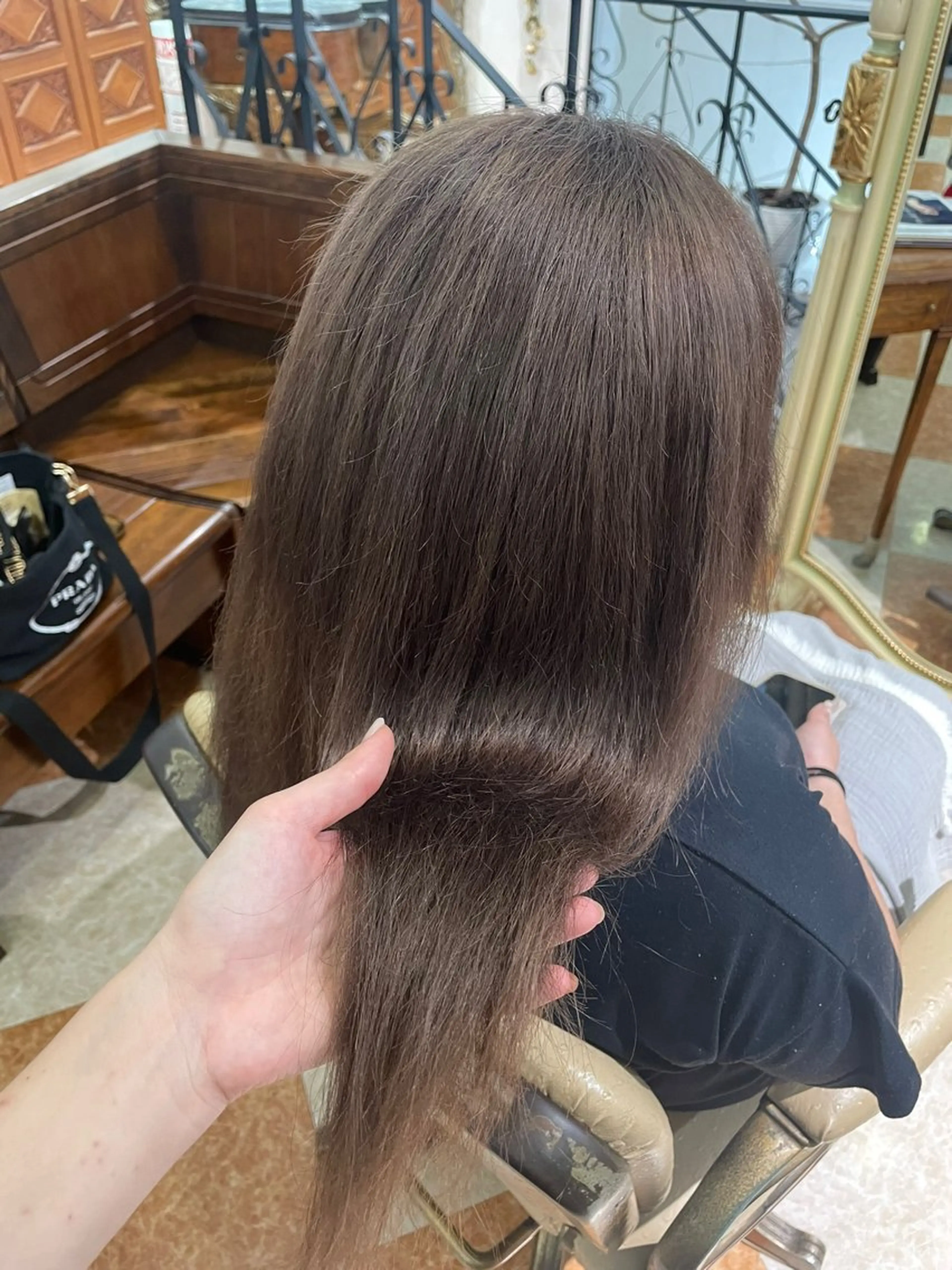 カラー ヘアカラー いしかわ あいみのヘアスタイル