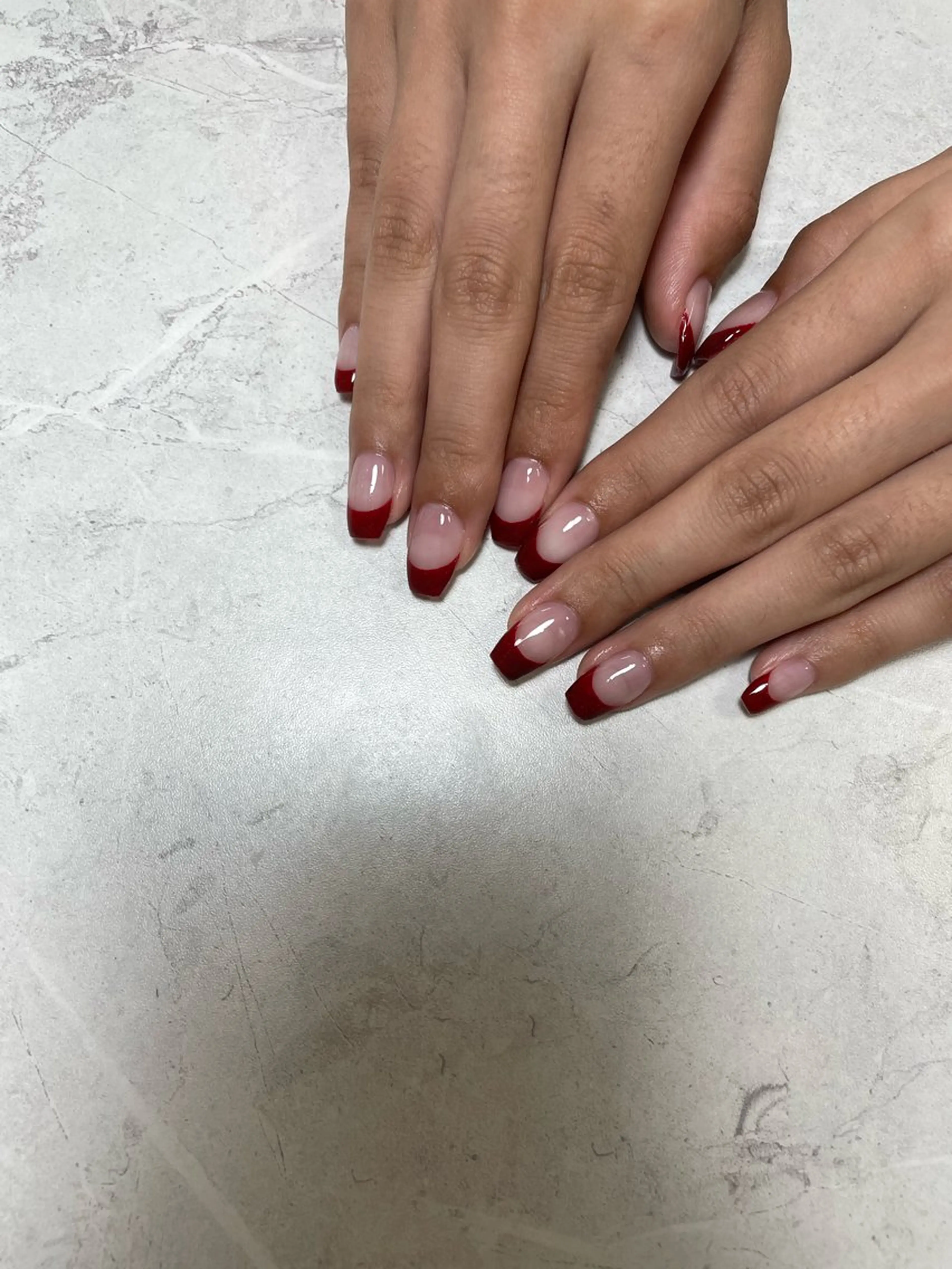 ハンドネイル（フレンチ※ベースカラー無し）※ジェルオフ有りの方のみ※の写真