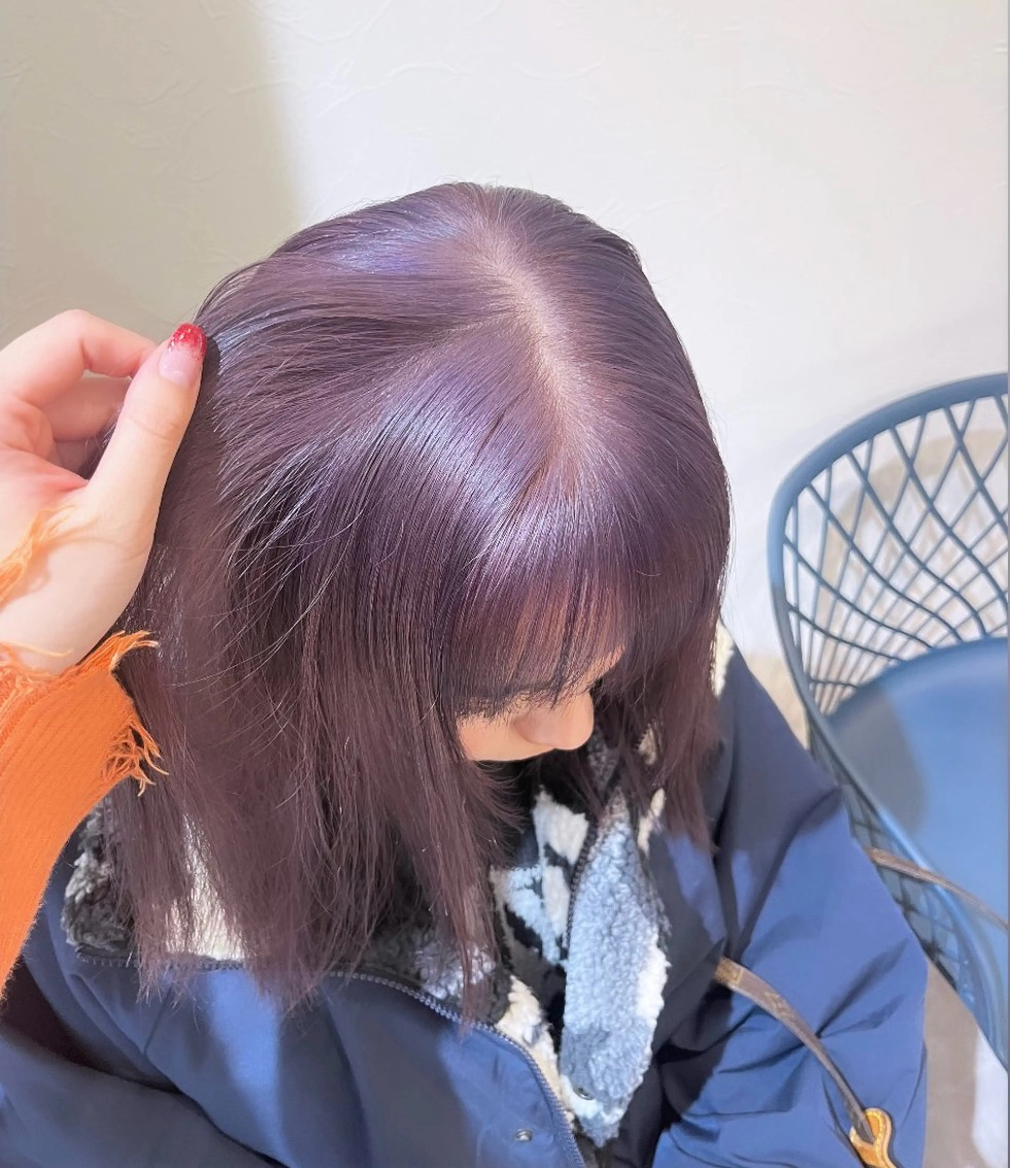 セミロング ヘアカラー トリートメント 当日予約◎ risaのヘアスタイル