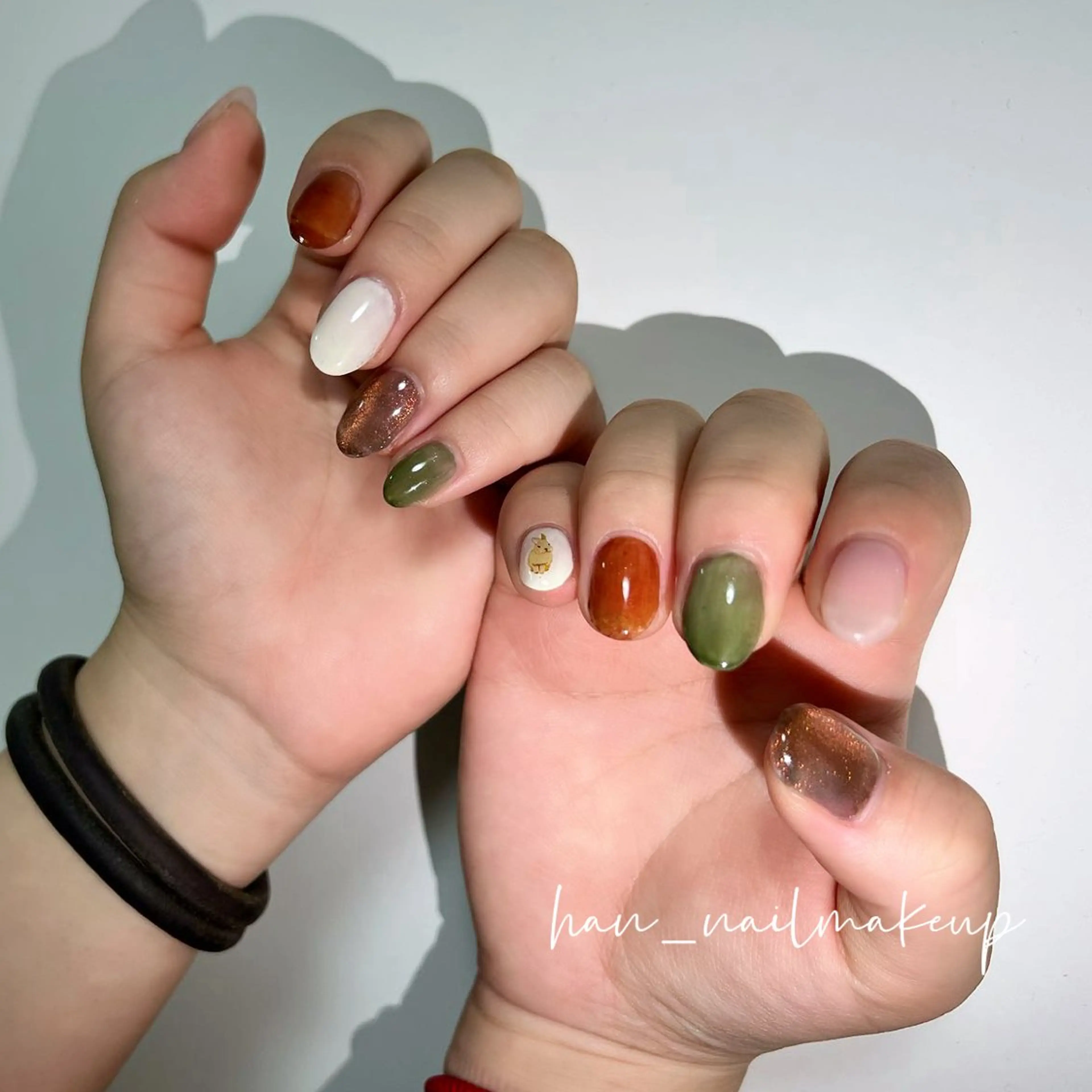 ネイル ジェルネイル 持ち込み スカルプネイル ハンドネイル Han Nail 【y&m】のネイルデザイン