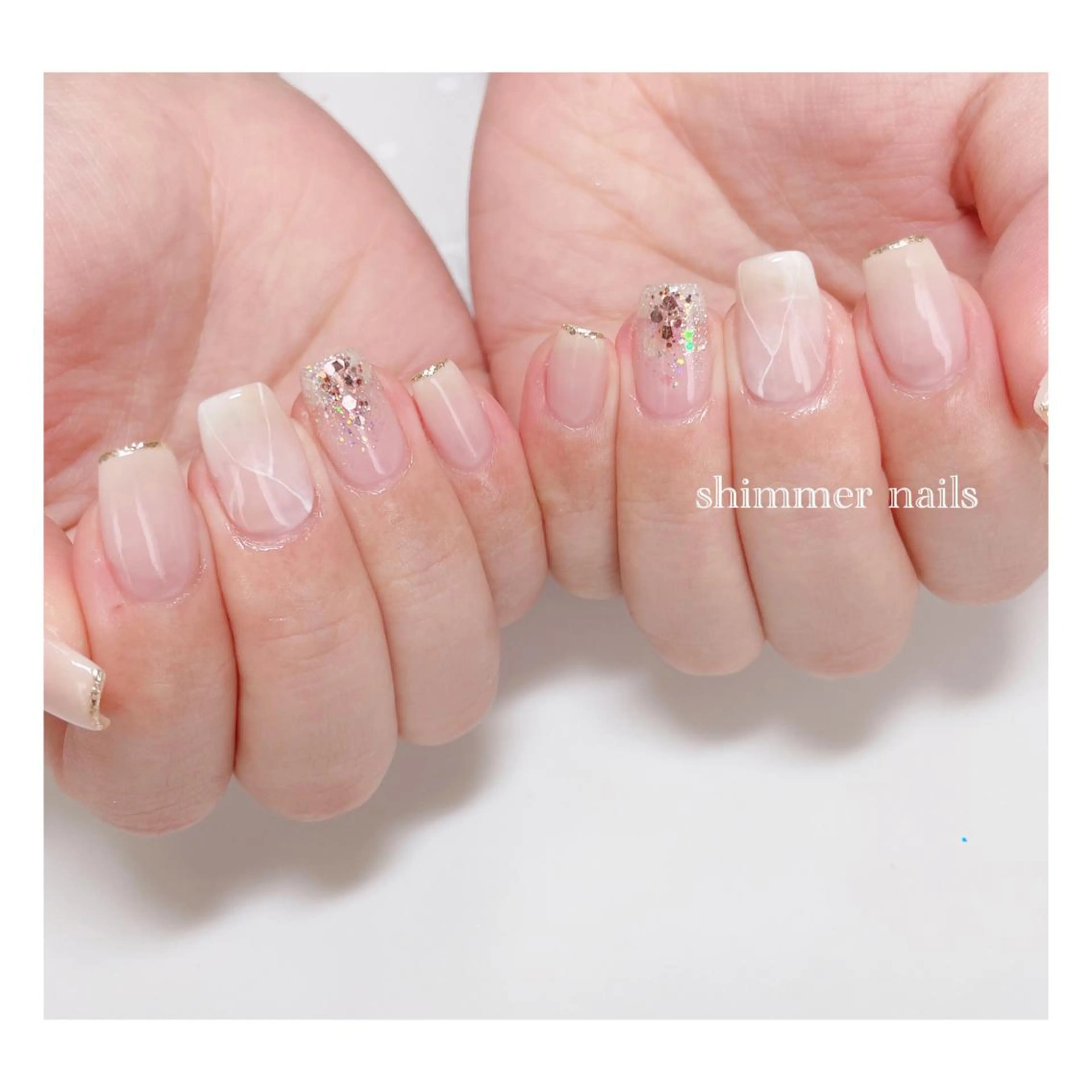 ネイル shimmer nailsのネイルデザイン